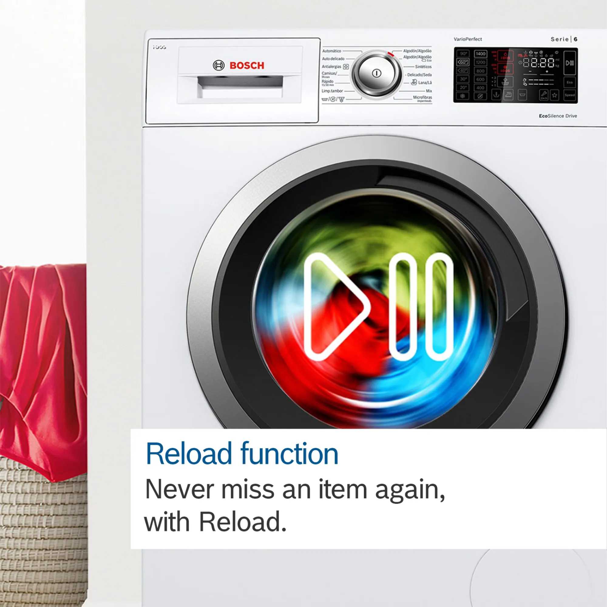 WGB256A2GB Series 8 10kg 1400rpm Smart Washing Machine with i-Dos
