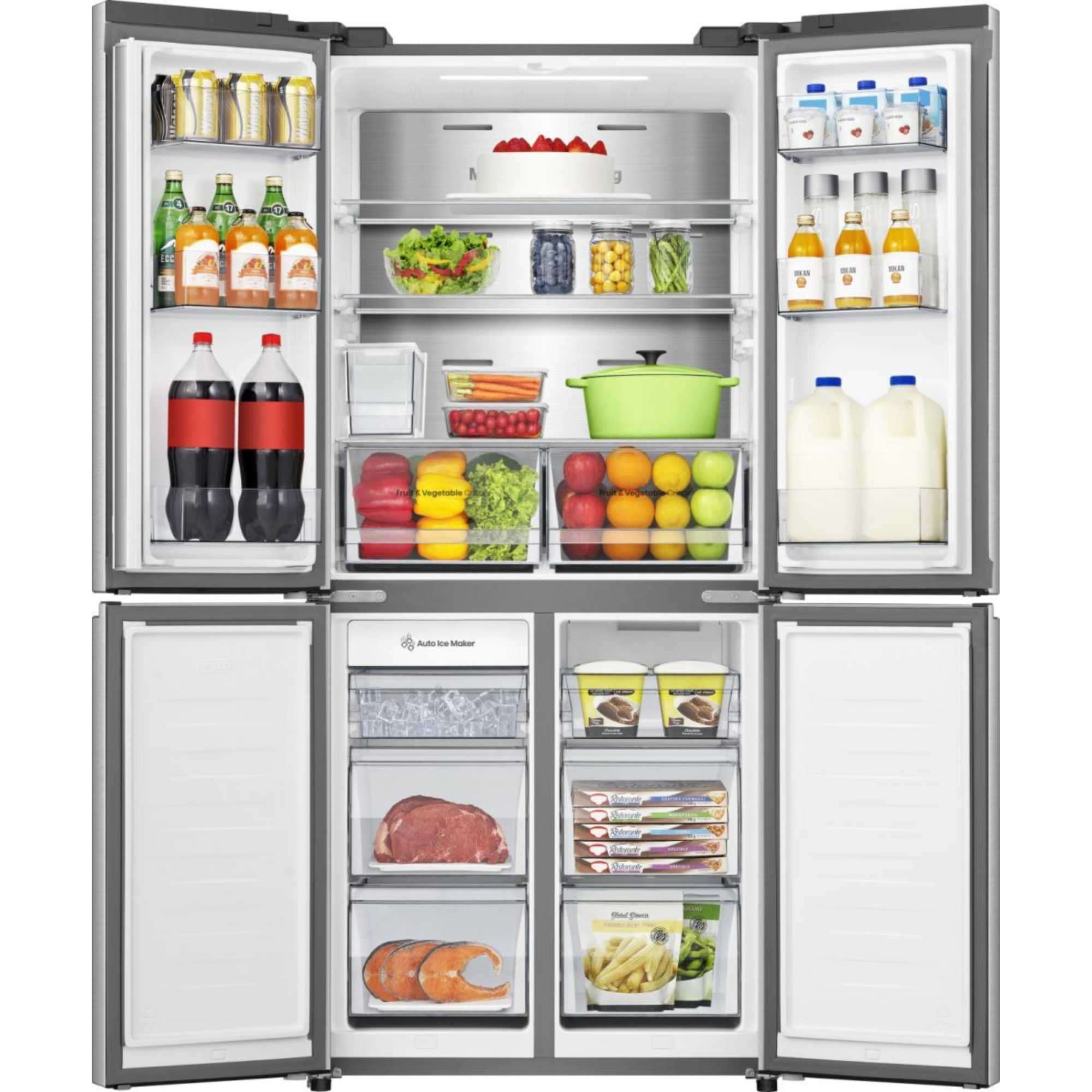 American Style Fridge Freezer 60/40 Total No Frost - S/Steel - RQ5P470SYID