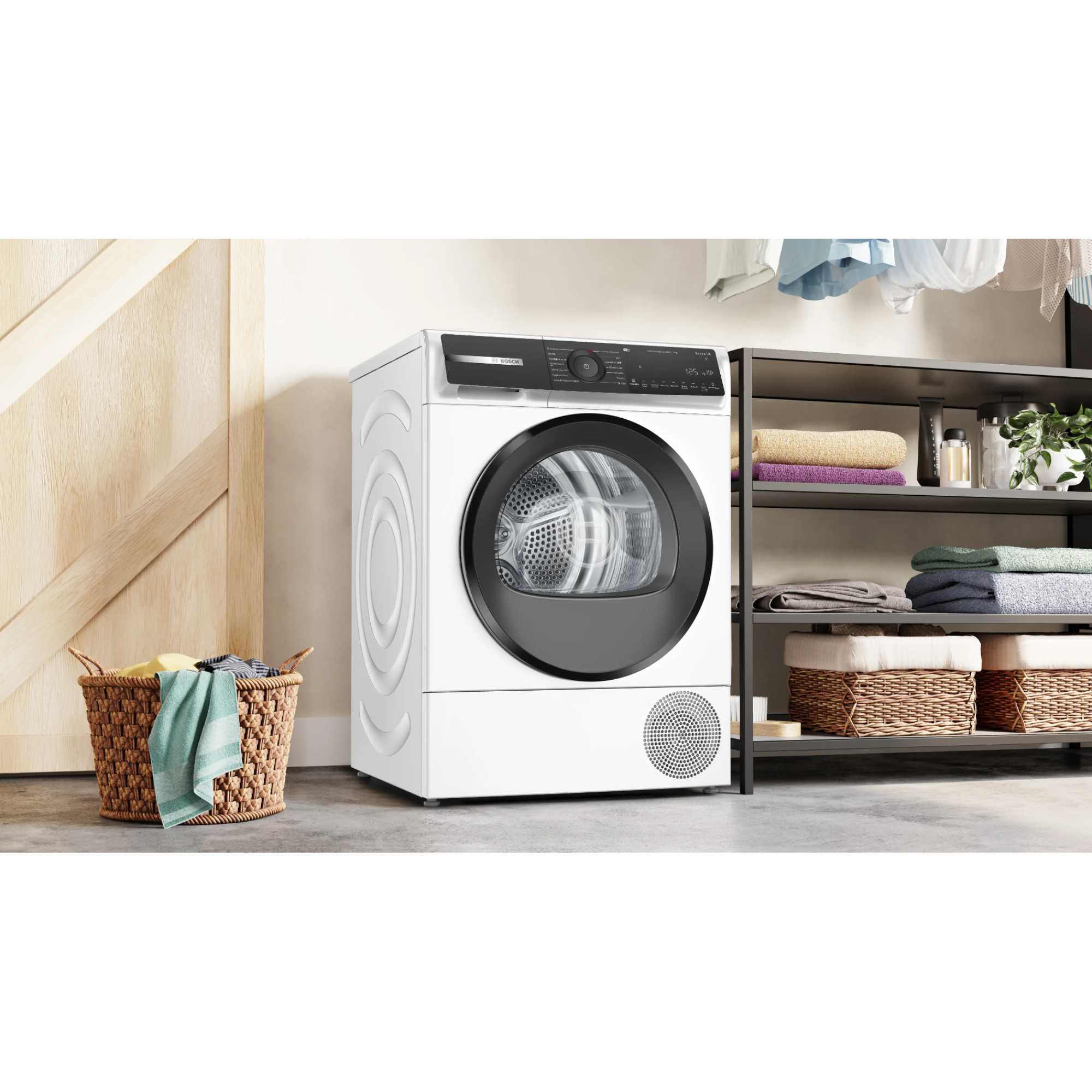 WQH246D9GB Series 6 9kg Heat Pump Tumble Dryer - White