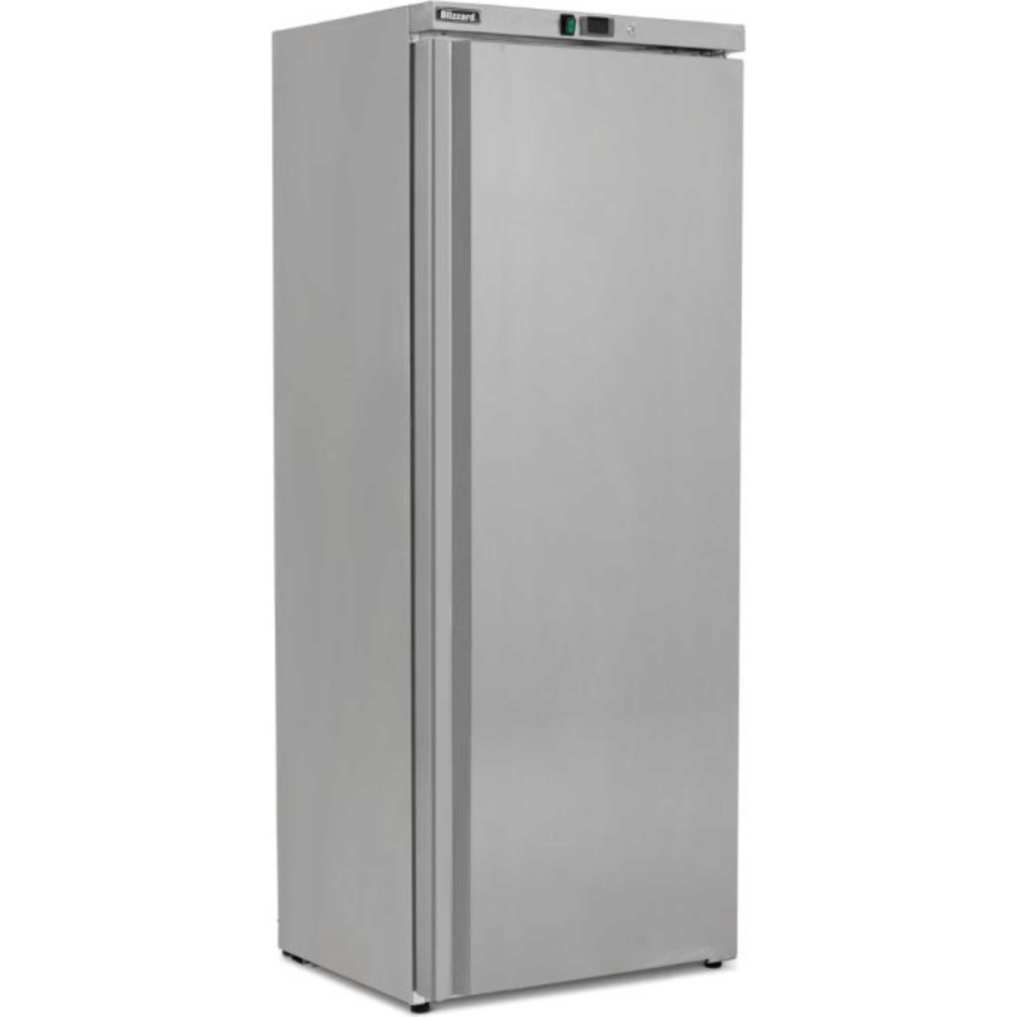HS60 Upright Single Hinged Door 475L Refrigerator - Stainless Steel