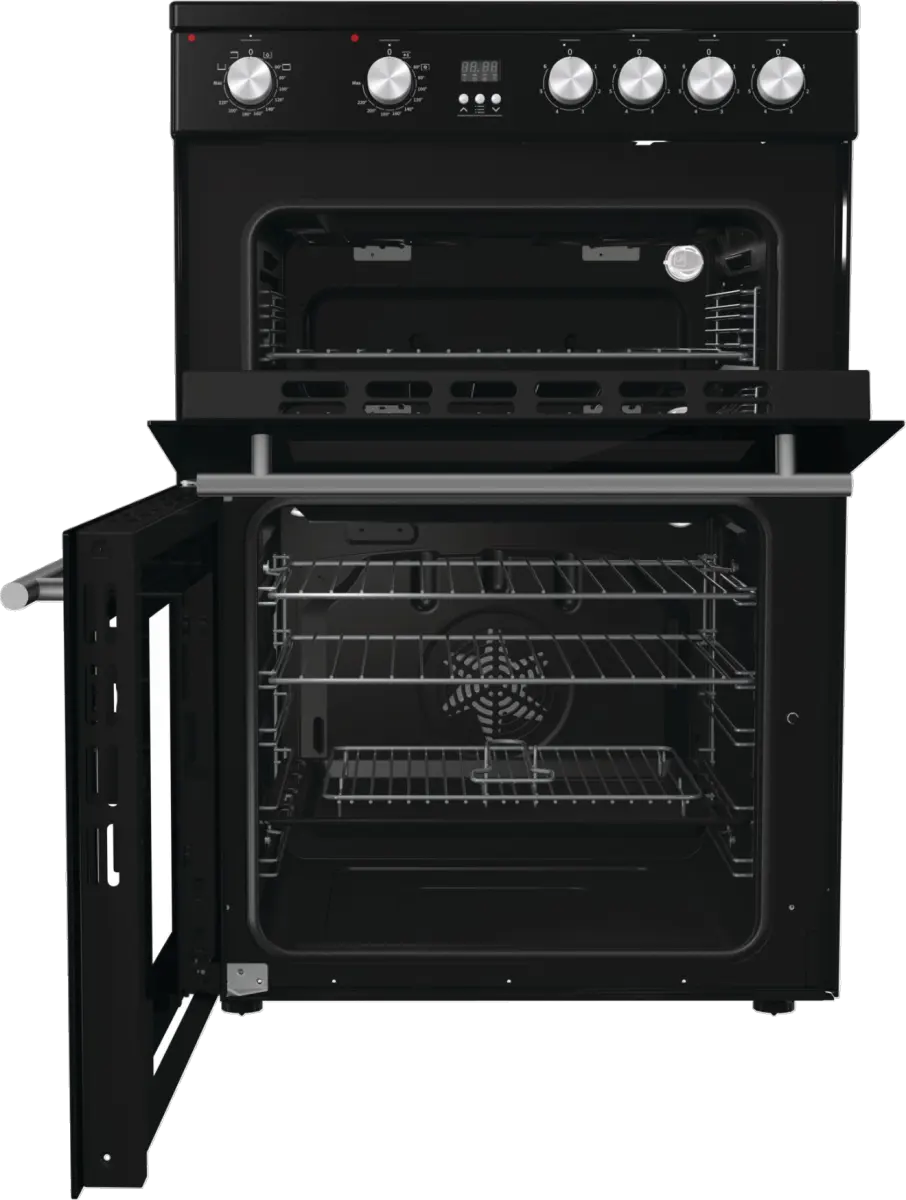 HDE3211BBUK Electric Cooker with Ceramic Hob - Black