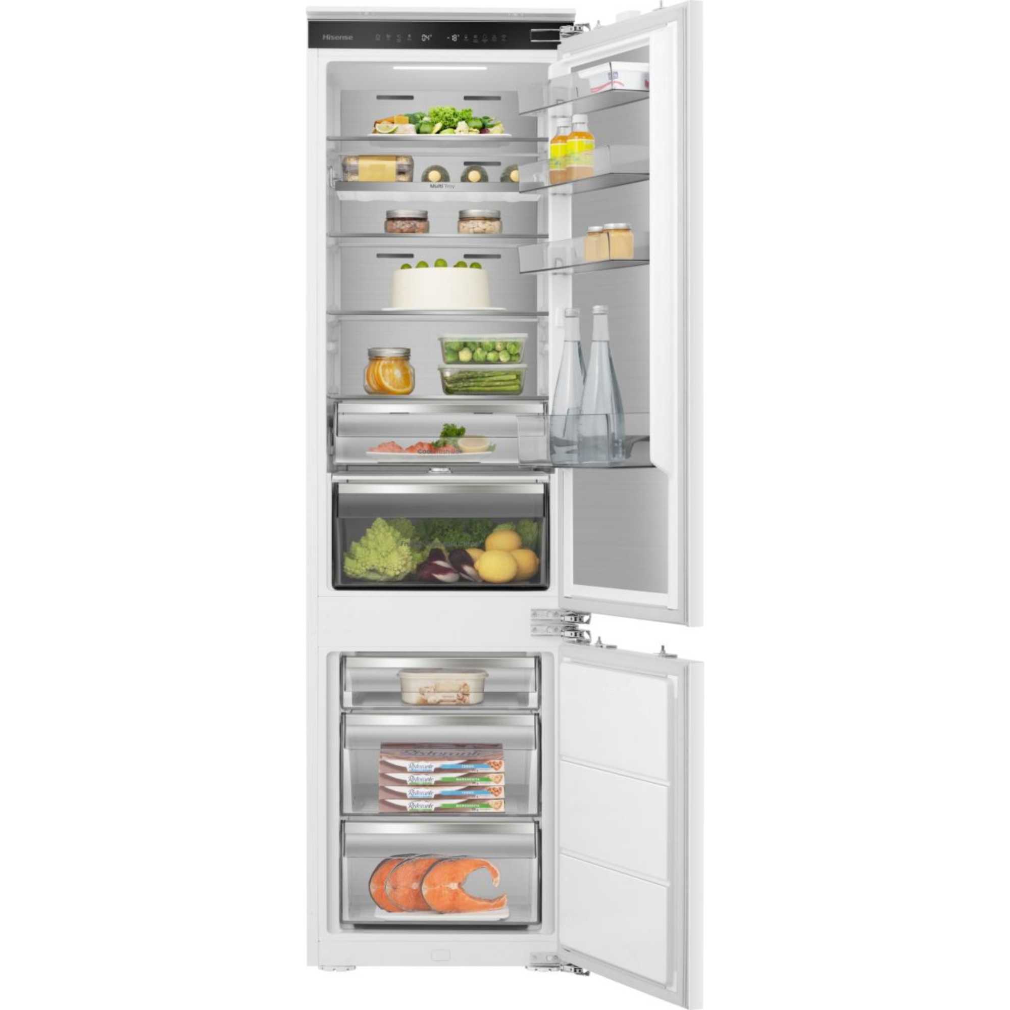 RB5B280SSWC Hi3 284L Total No Frost Integrated Smart Fridge Freezer
