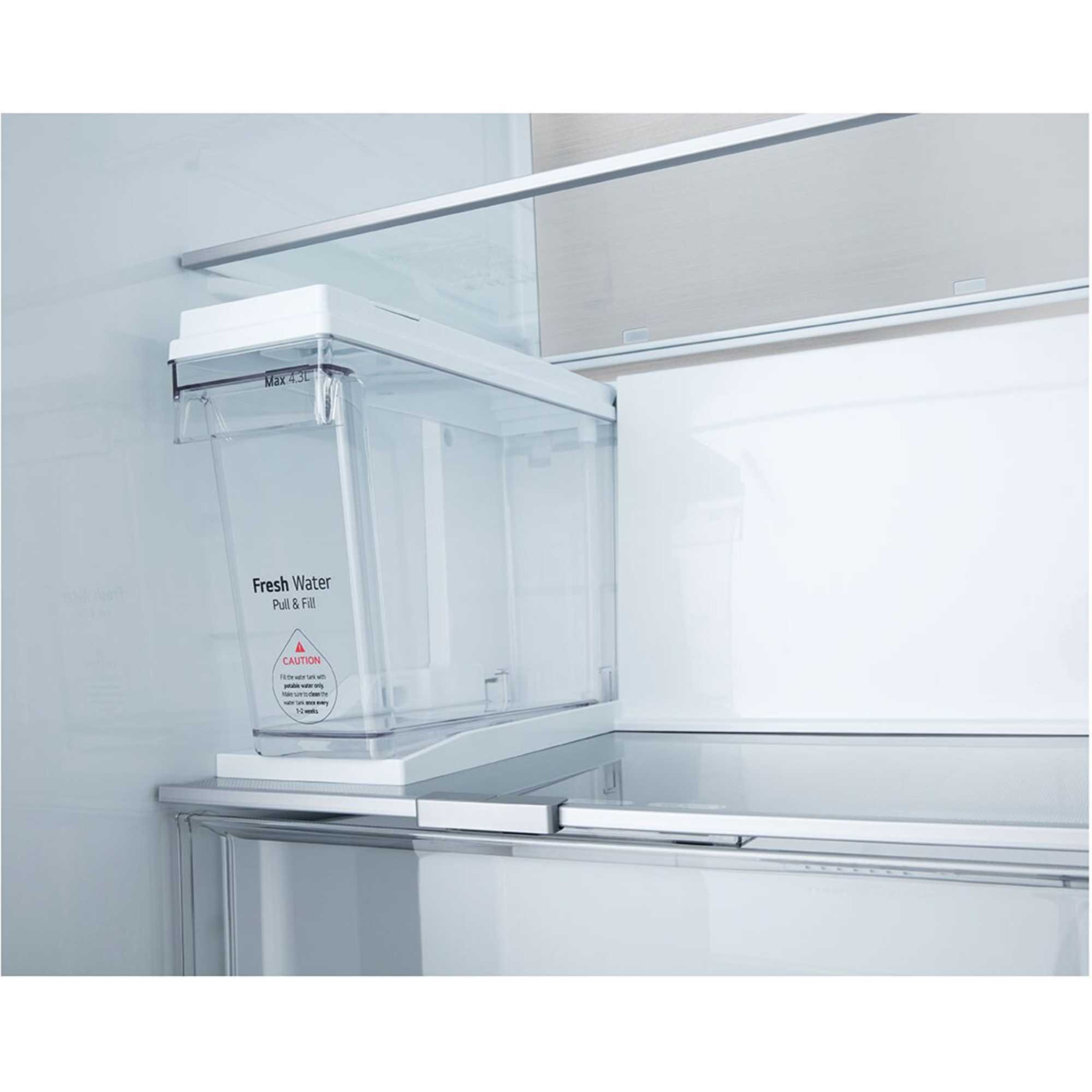 GSXE91BSAD 628L Door-In-Door American Style Fridge Freezer - Silver