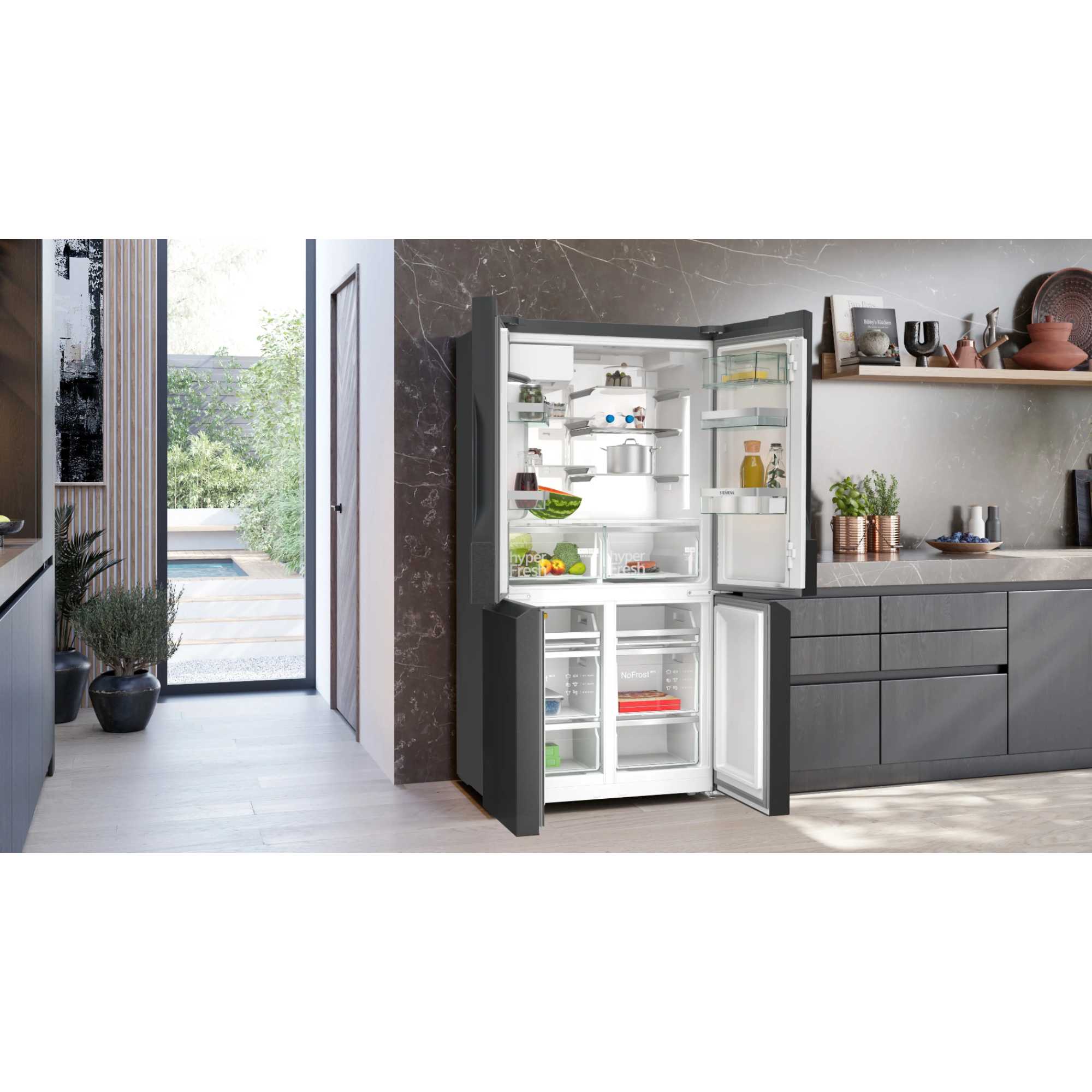 KF96DPXEA 574l Total noFrost Four Door Fridge Freezer