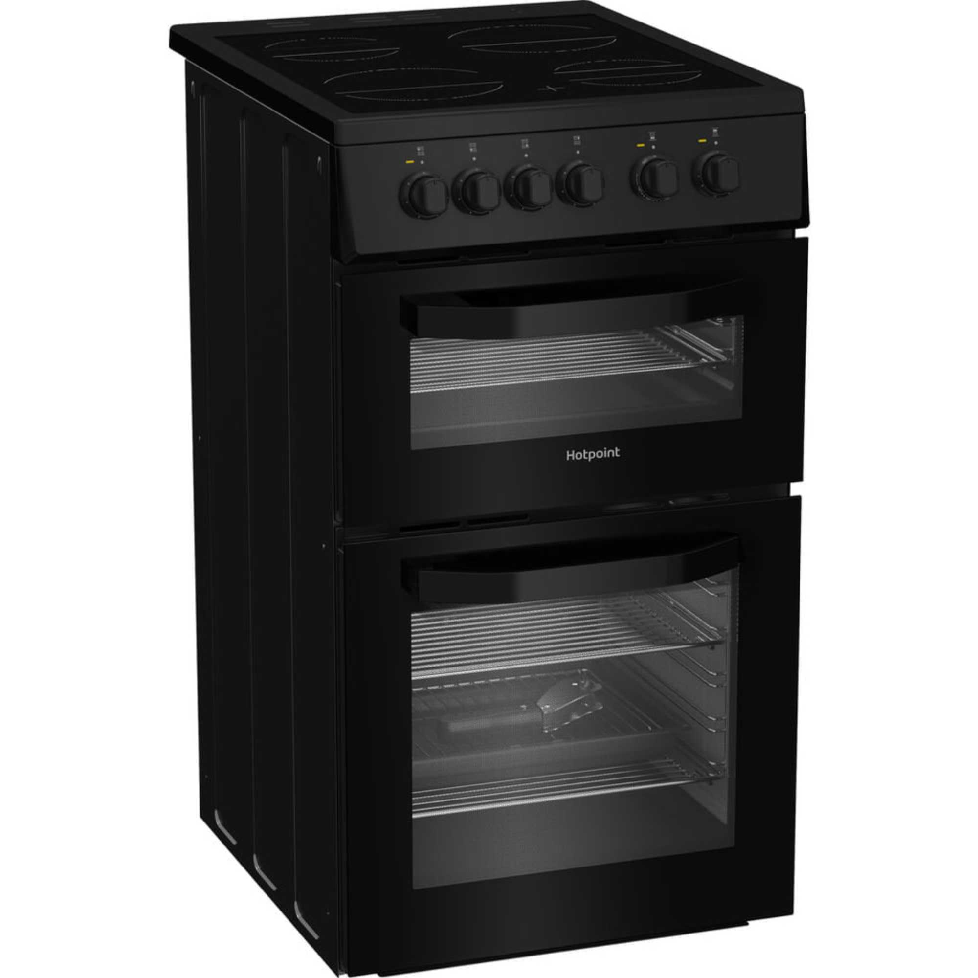 50cm Electric Single Oven Cooker - HTE5VCB