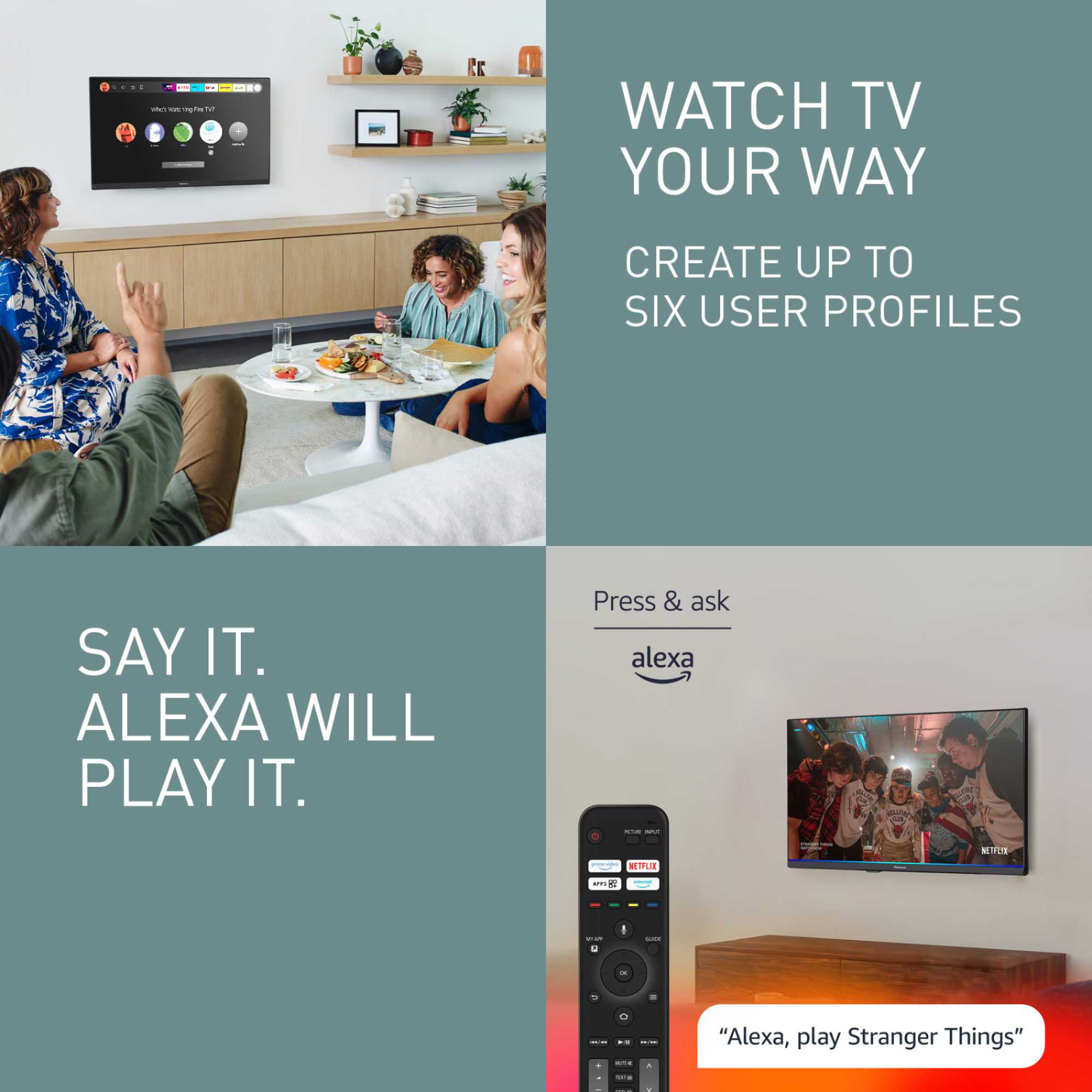 24" HD Ready LED Smart Fire TV - TV-24S50AEYC