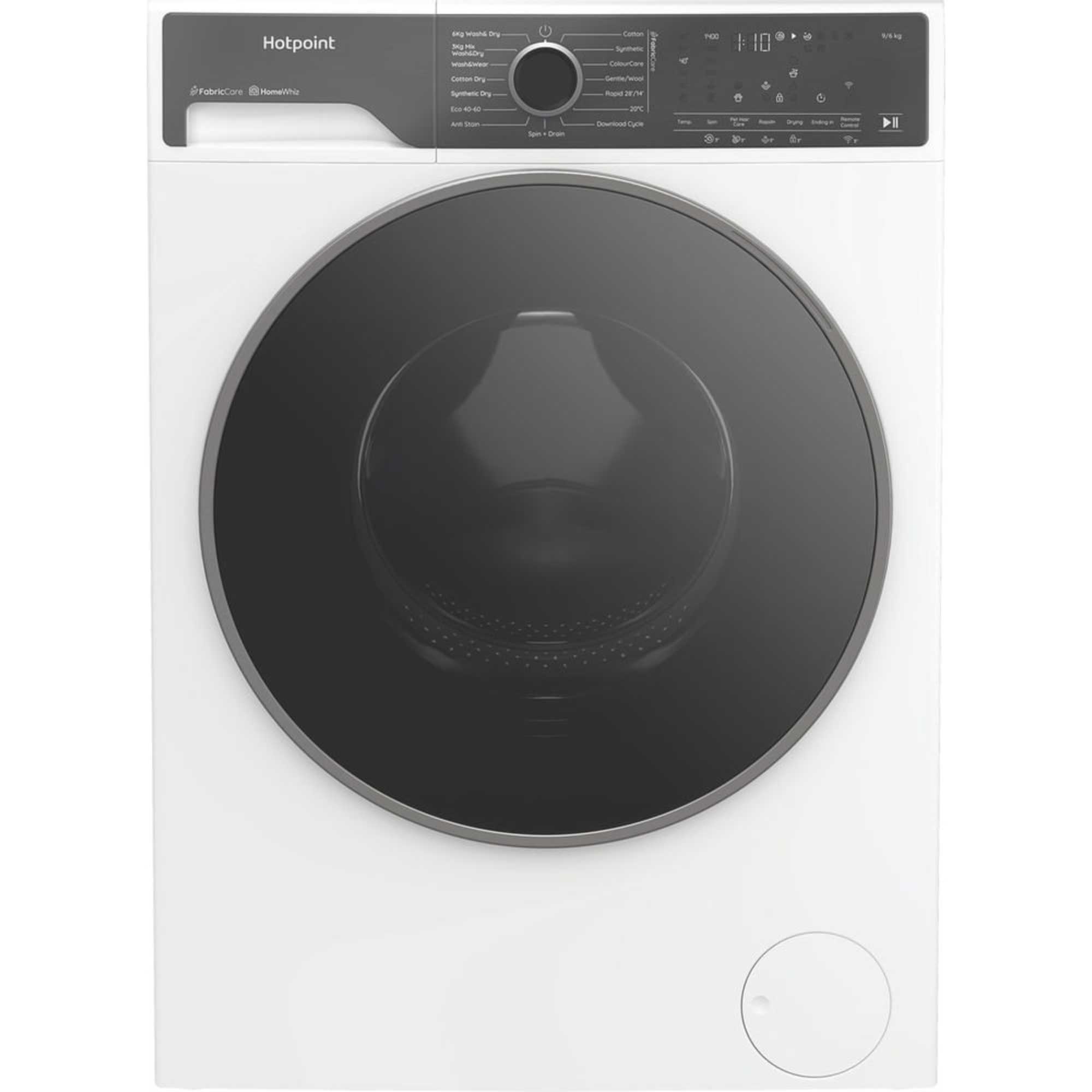 HPD 9693 CARE UK Fabric Care Pro 9kg Wash 6kg Dry Smart Washer Dryer - White