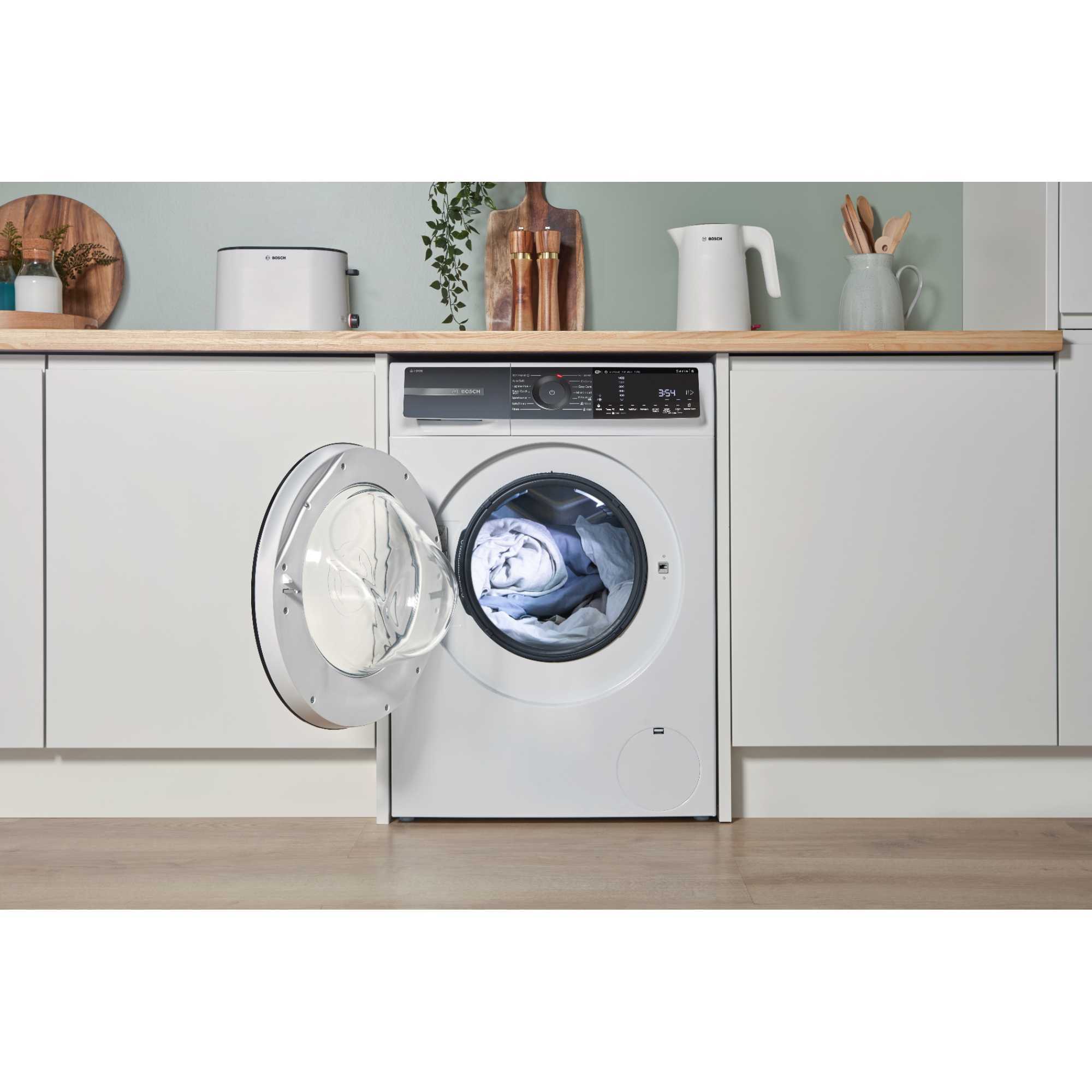 WGH254A0GB Series 6 10kg 1400rpm Smart Washing Machine with i-Dos