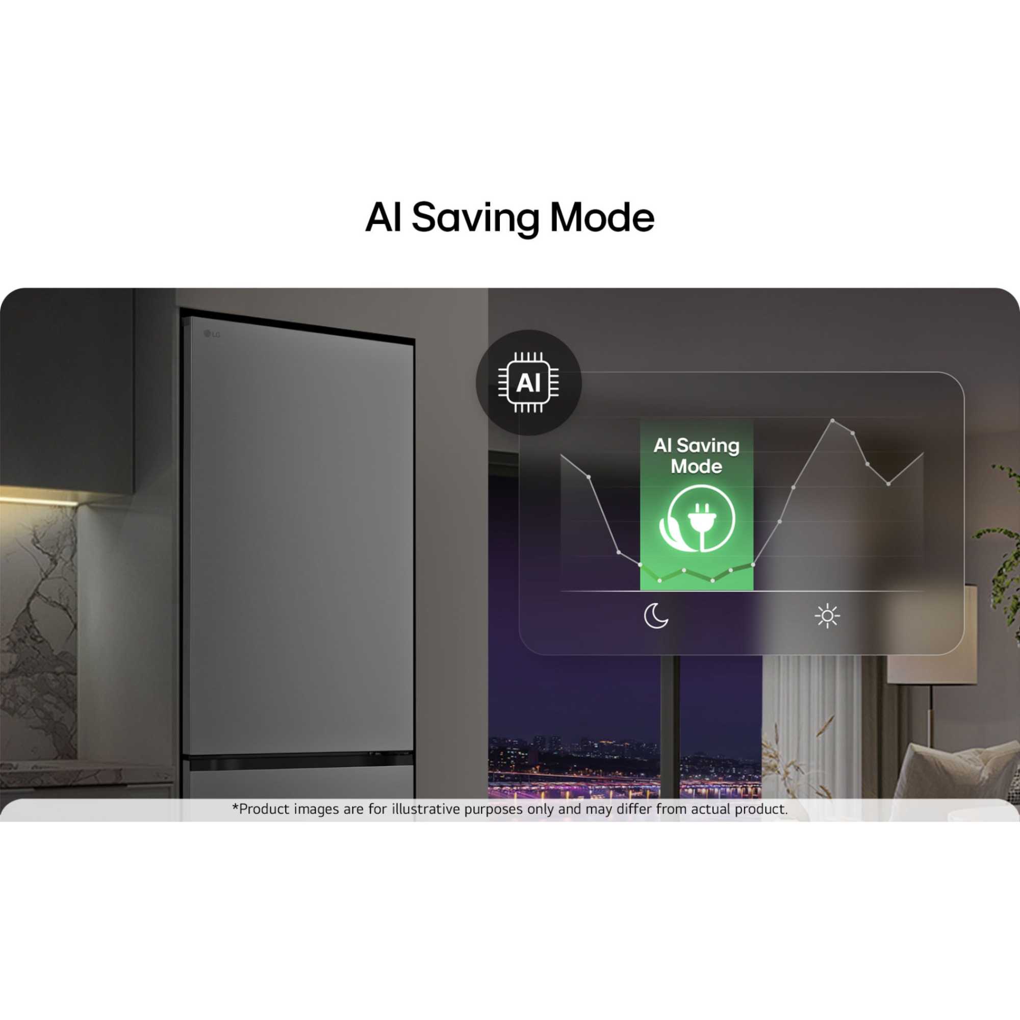 GBBSJ10DPY Total No Frost Fridge Freezer with DoorCooling - Silver