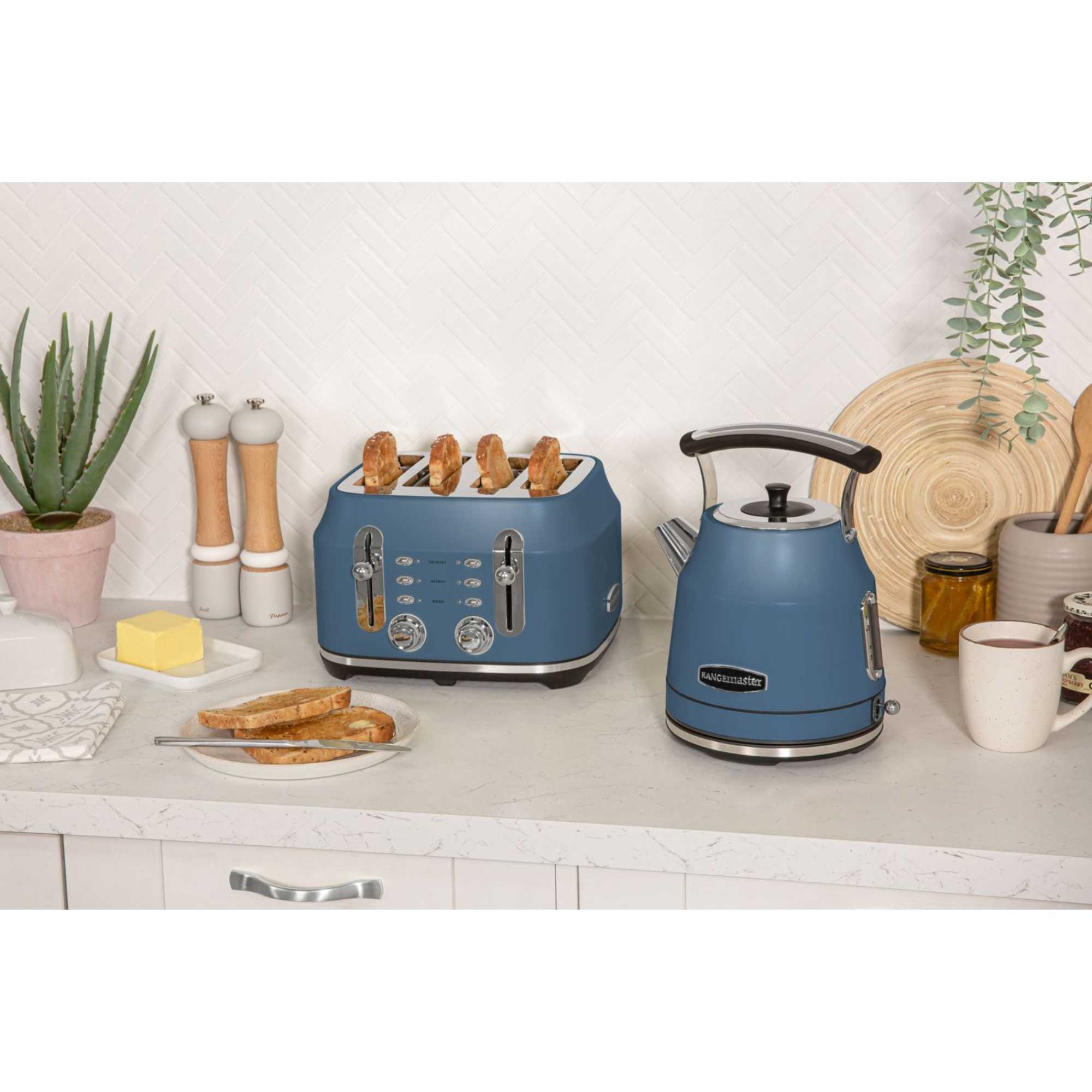RMCLDK201SB 1.7l 3kW Classic Quiet Boil Cordless Jug Kettle - Stone Blue