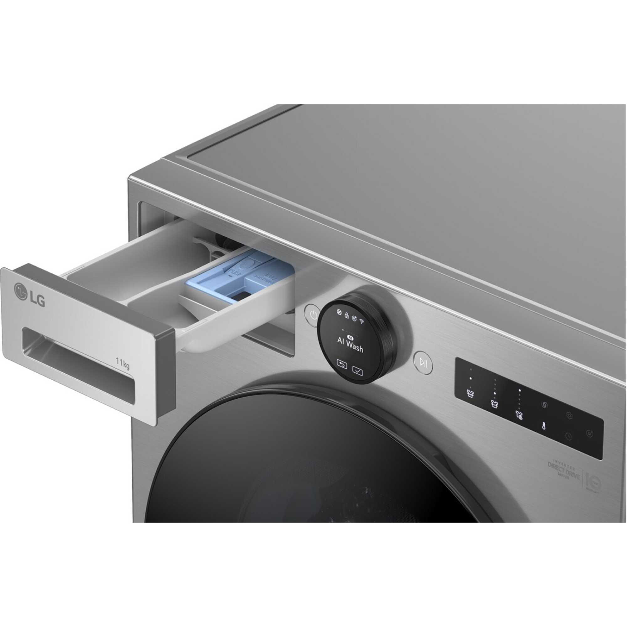 F4X7011TSB 11kg 1400rpm Washing Machine - Silver