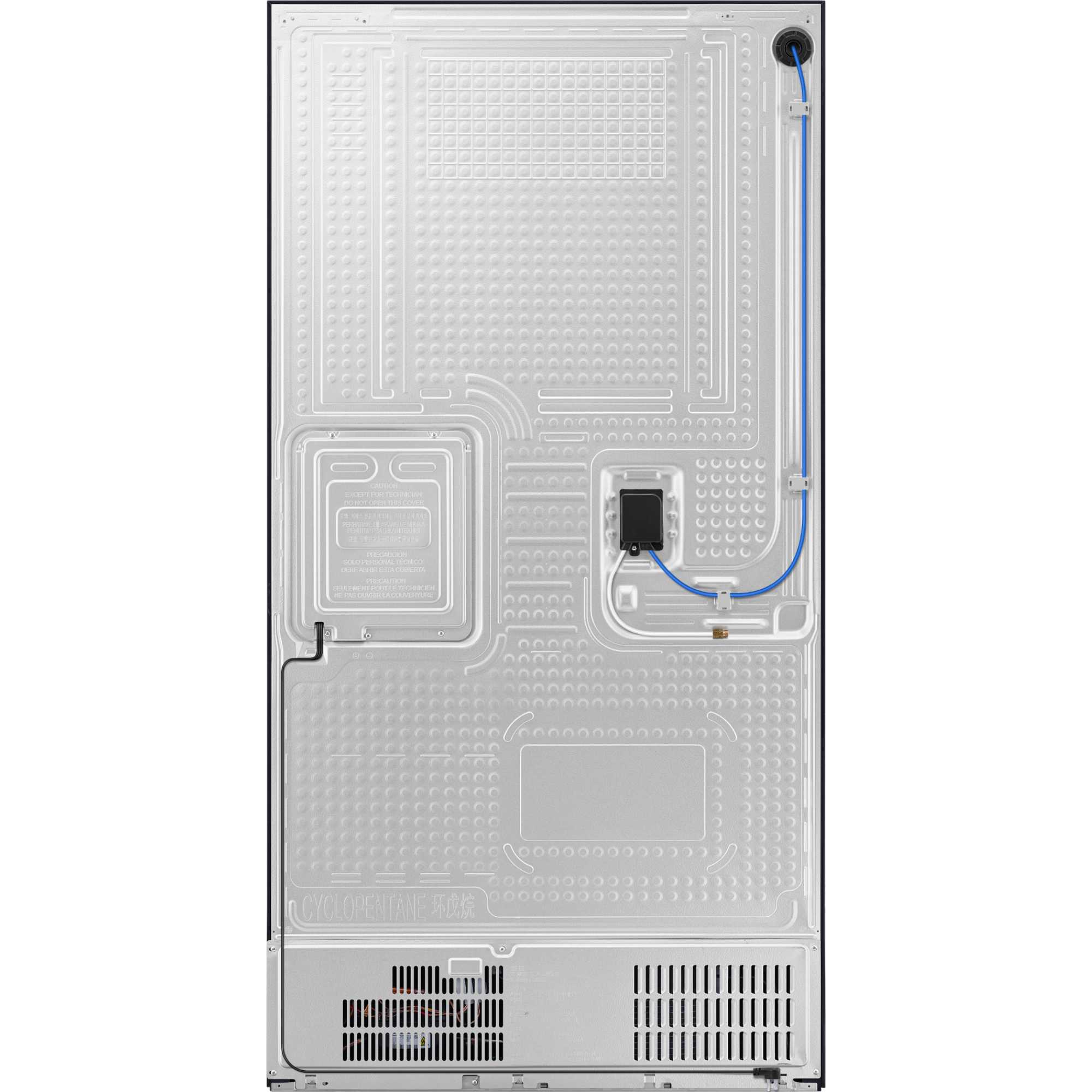 RM90F67CECEU 654l Bespoke AI Series 9 American Style Fridge Freezer - Black