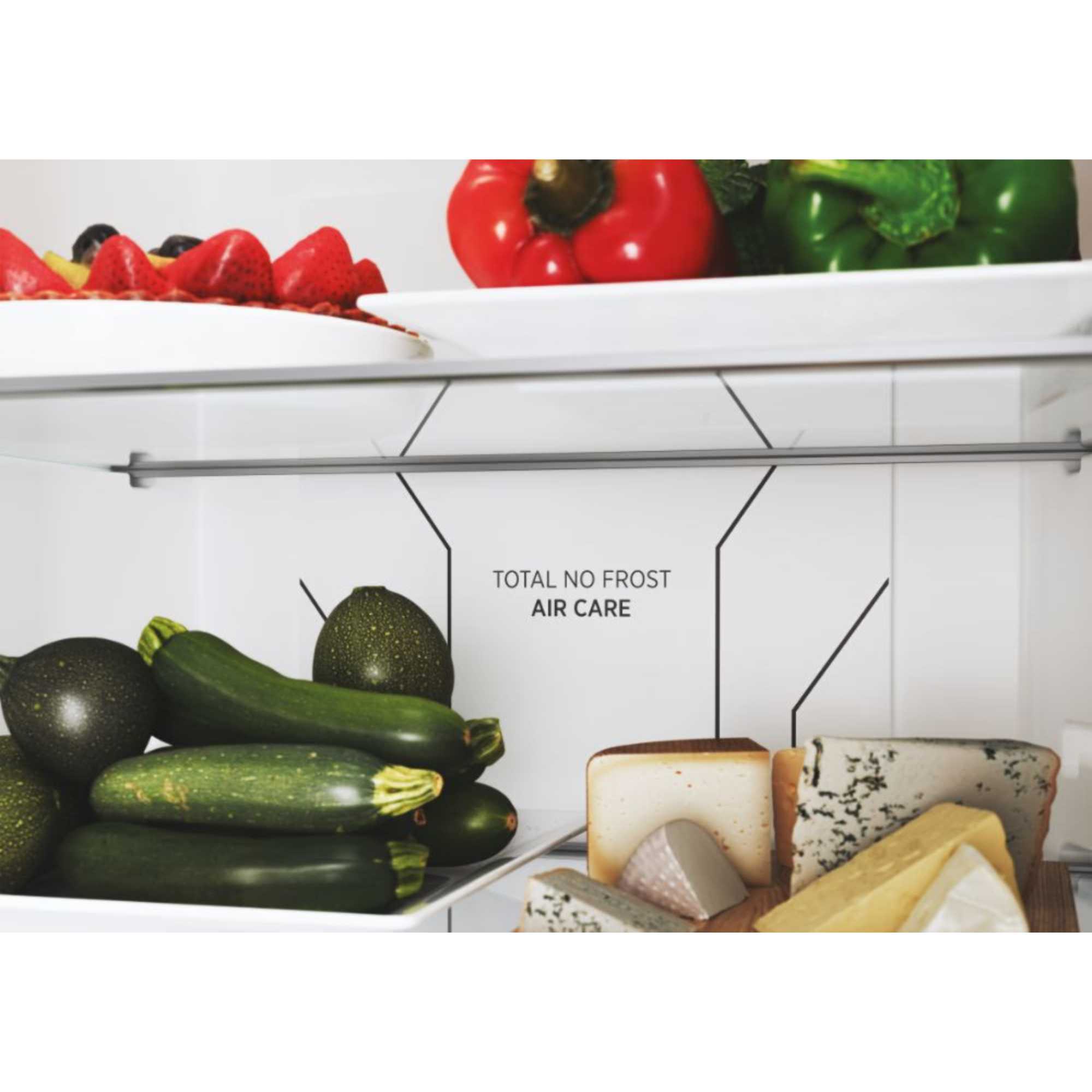 HOCE4T618EWWK 339L No Frost Fridge Freezer with Water Dispenser - White