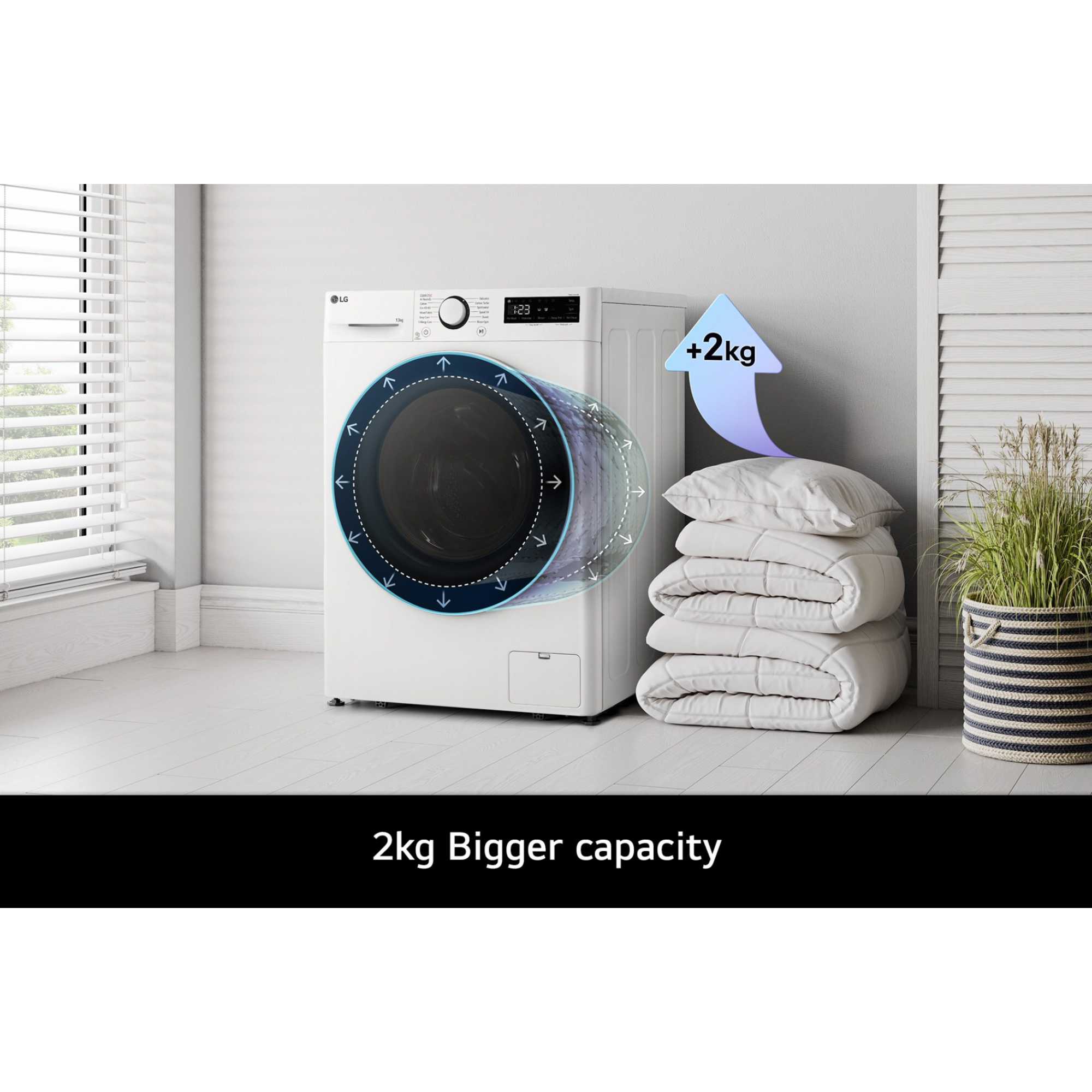 13kg 1400rpm Washing Machine - F4Y513WWLN1