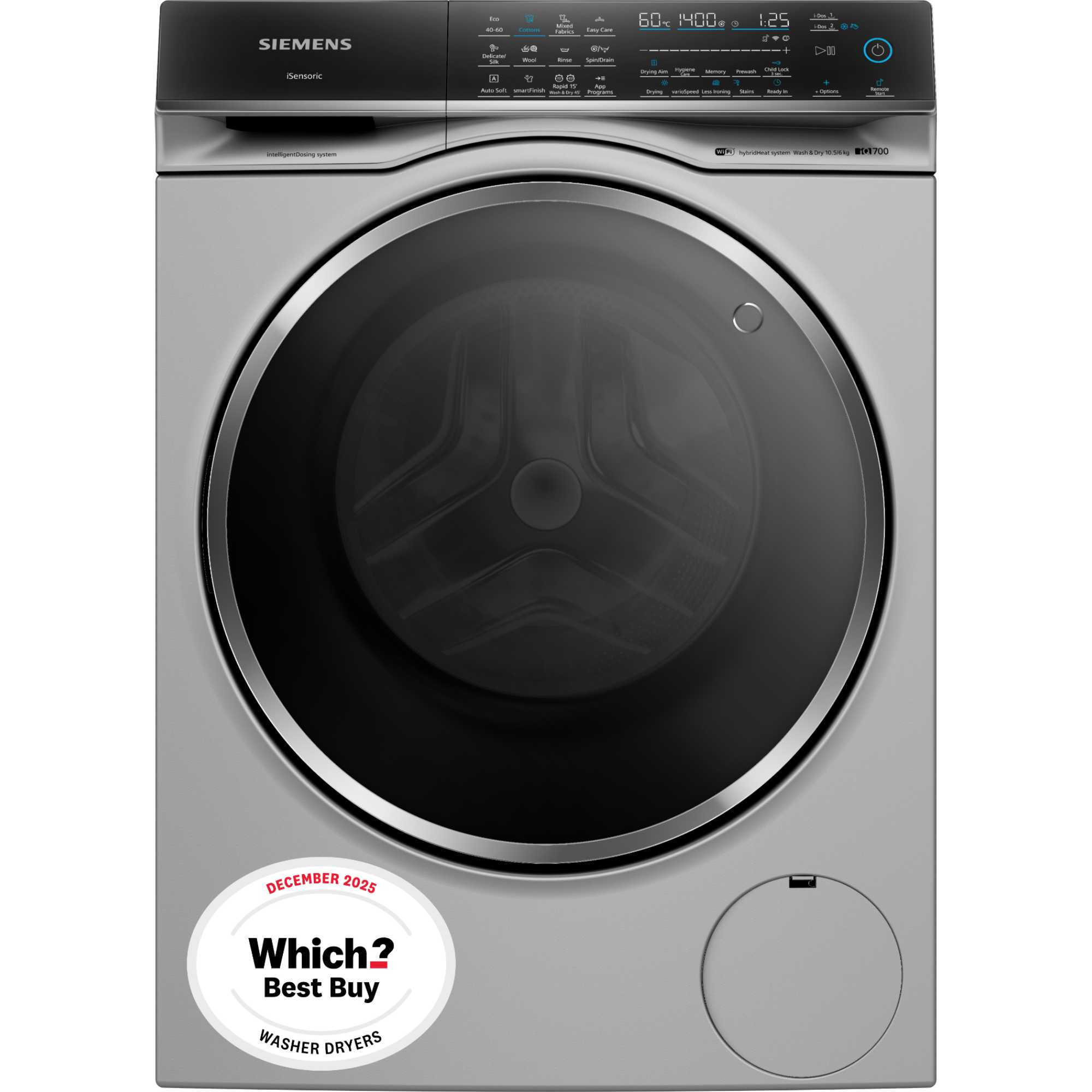 iQ700 10.5kg Wash 6kg Dry 1400rpm Washer Dryer - WN54C2ATGB