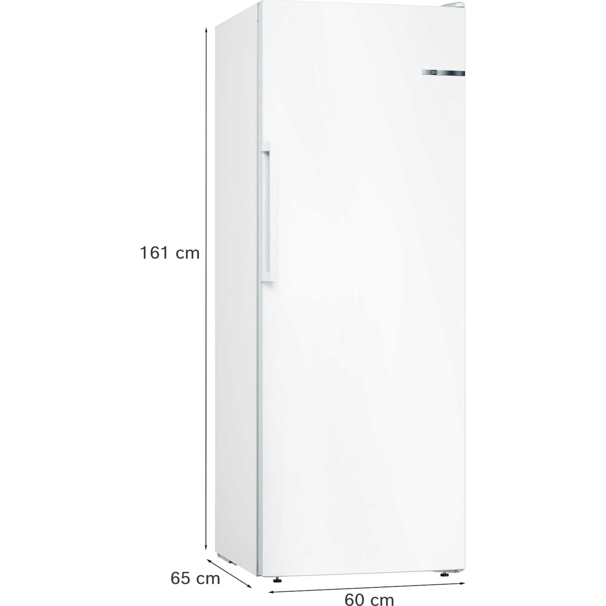 GSN29VWEVG Series 4 200l NoFrost Tall Freezer - White