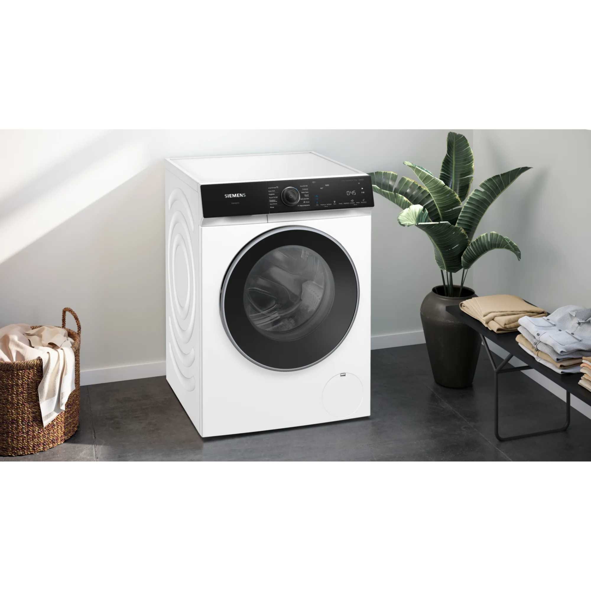 WG46H2A9GB iQ500 9kg Drum 1600rpm Smart Washing Machine - White