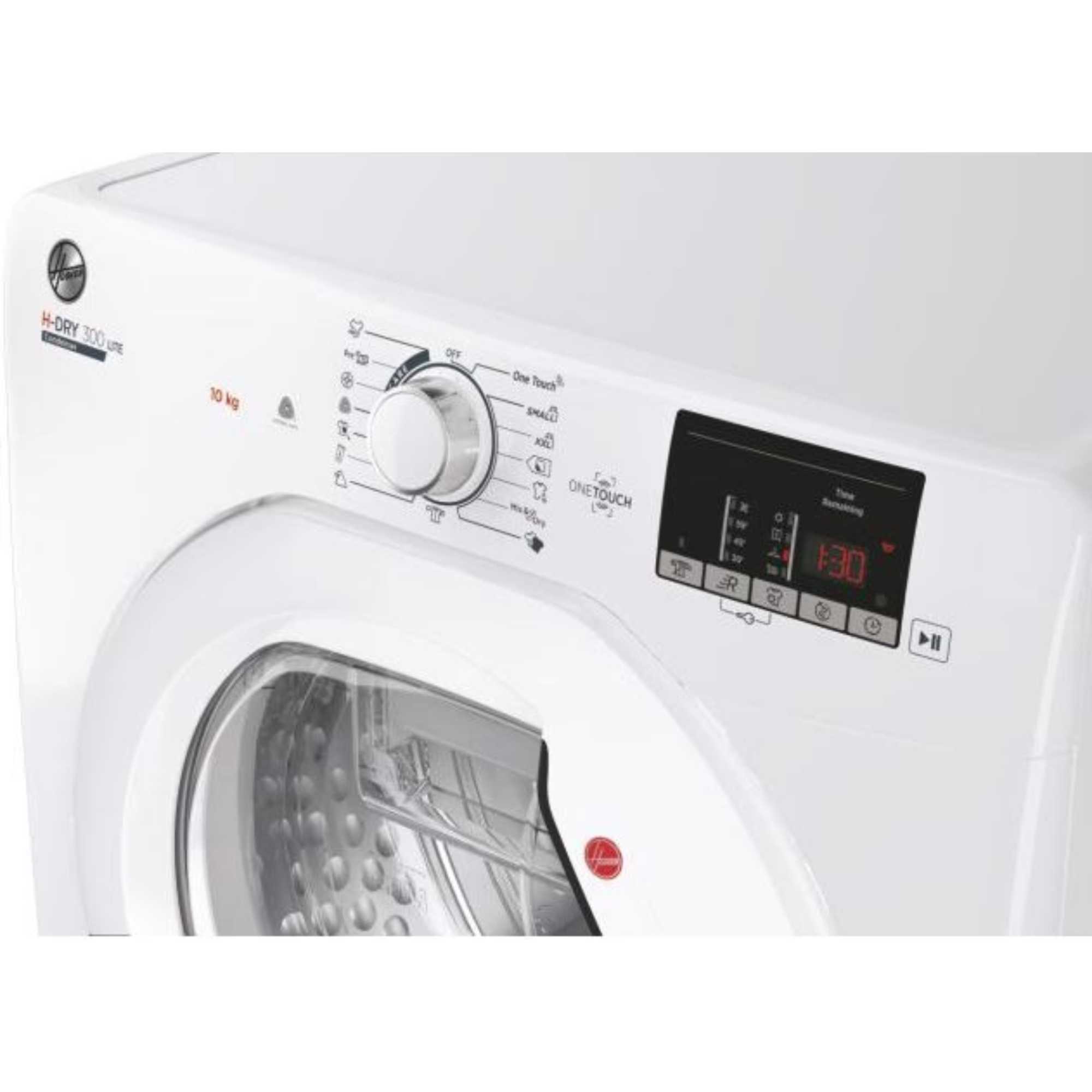 HLE C10DE-80 H-DRY 100 10kg Condenser Smart Tumble Dryer - White