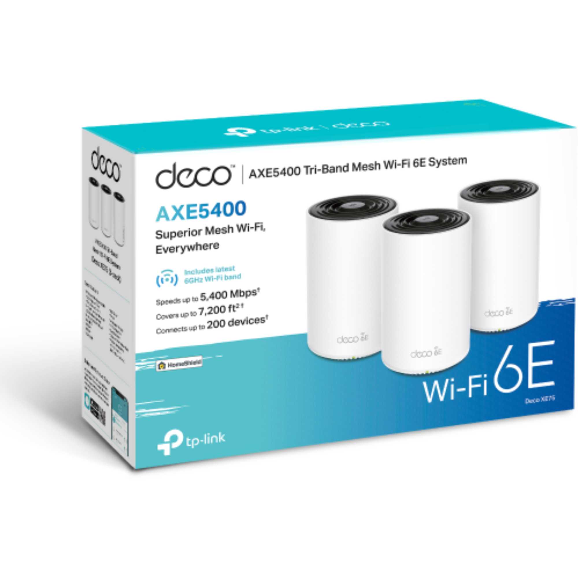 DECO-XE75 Triple Pack Mesh Wifi Booster System