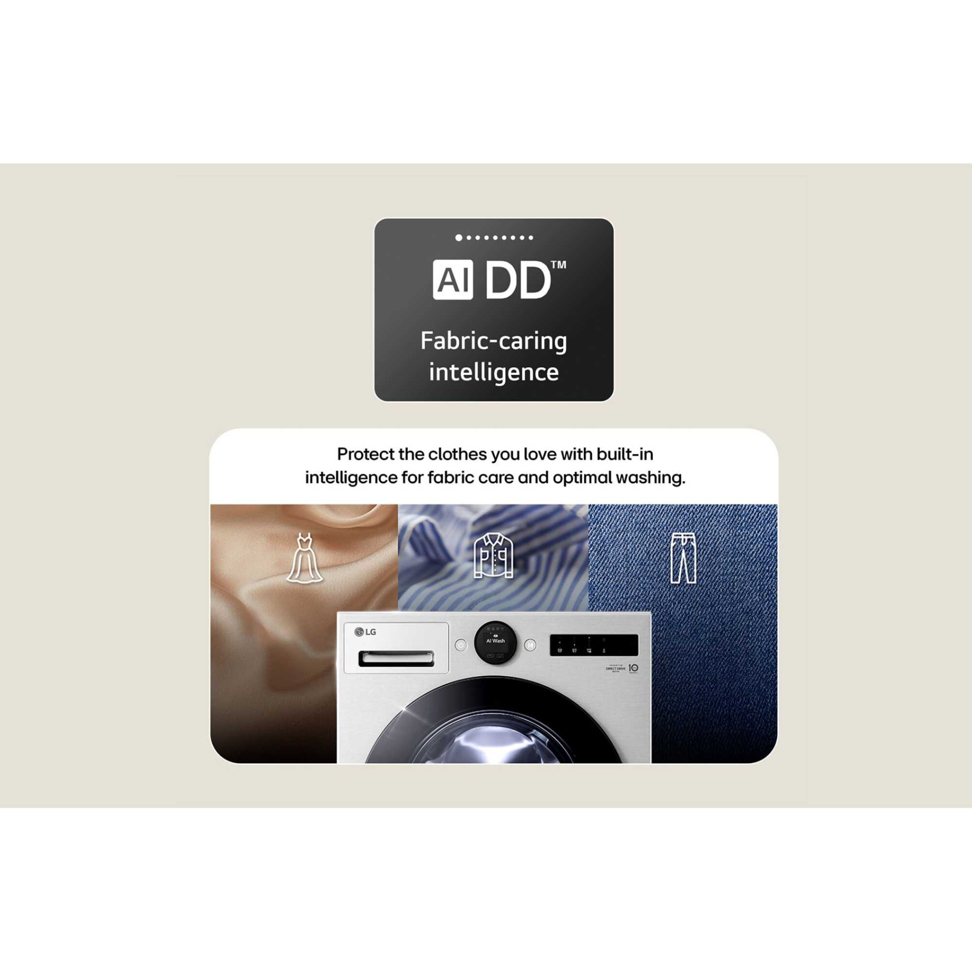 F4X7013TBB 13kg AI Direct Drive Washing Machine - Black