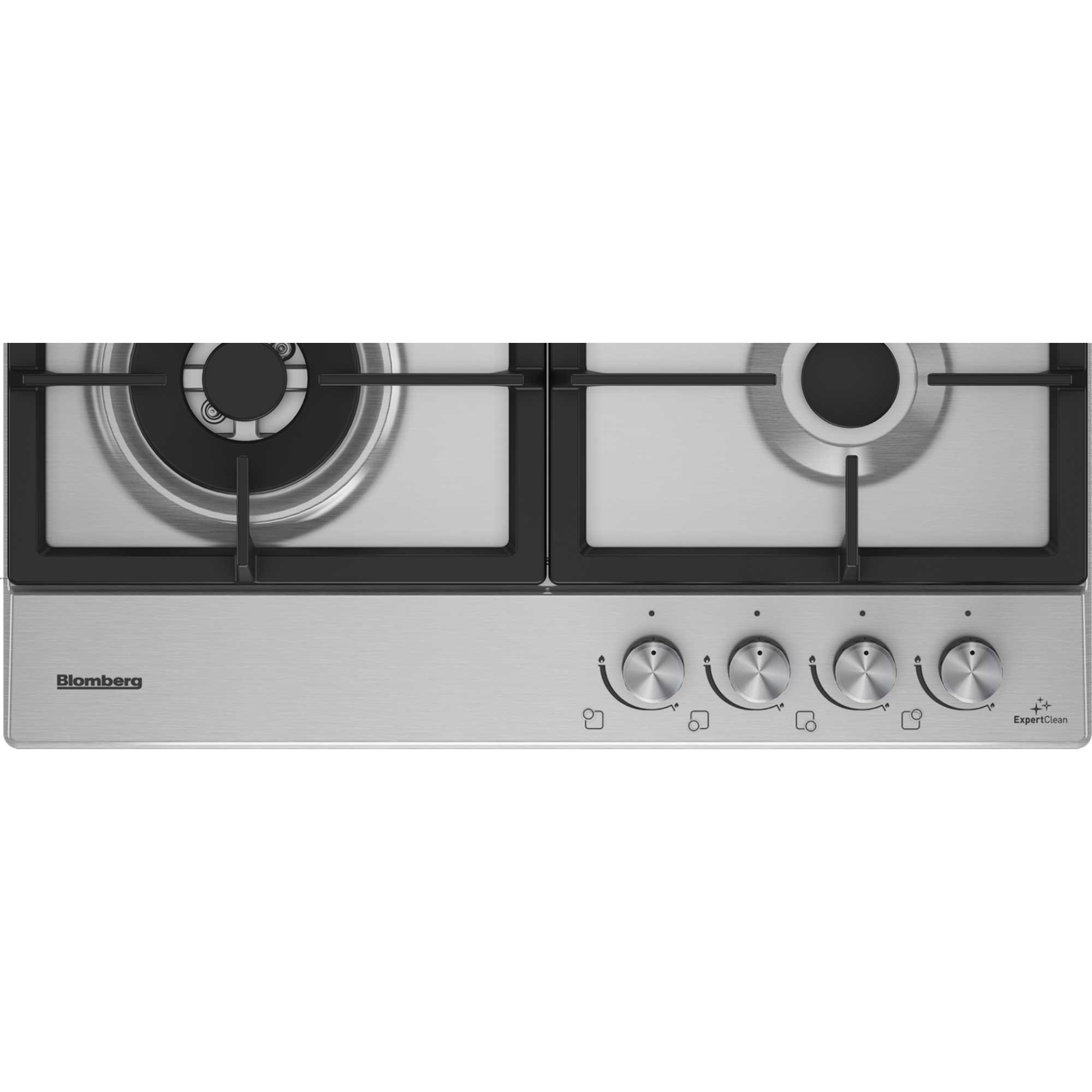 GEN73415E 60cm Built-In 4 Zone Gas Hob - Stainless Steel