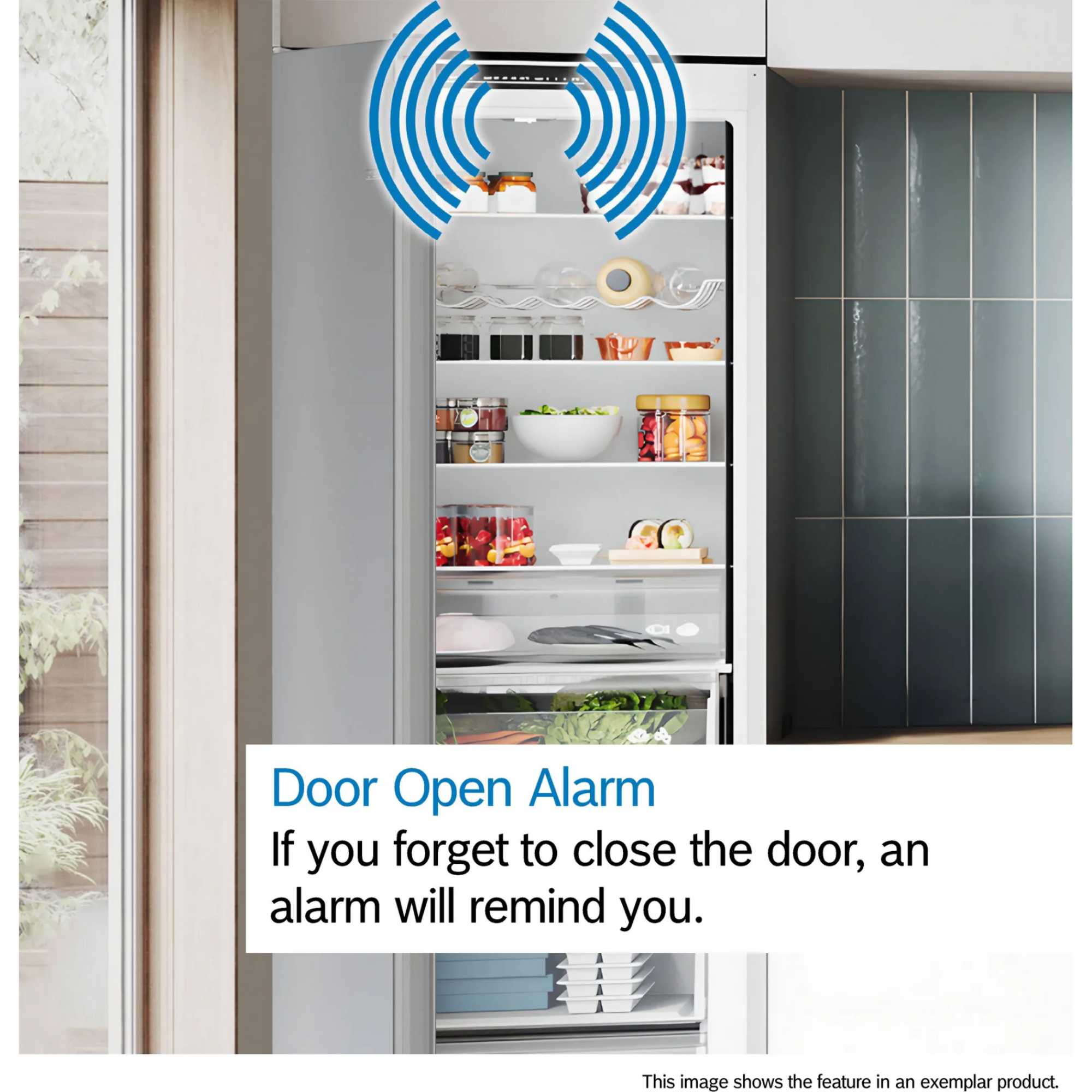 KIN86NFE0G Series 2 260l No Frost Integrated Fridge Freezer