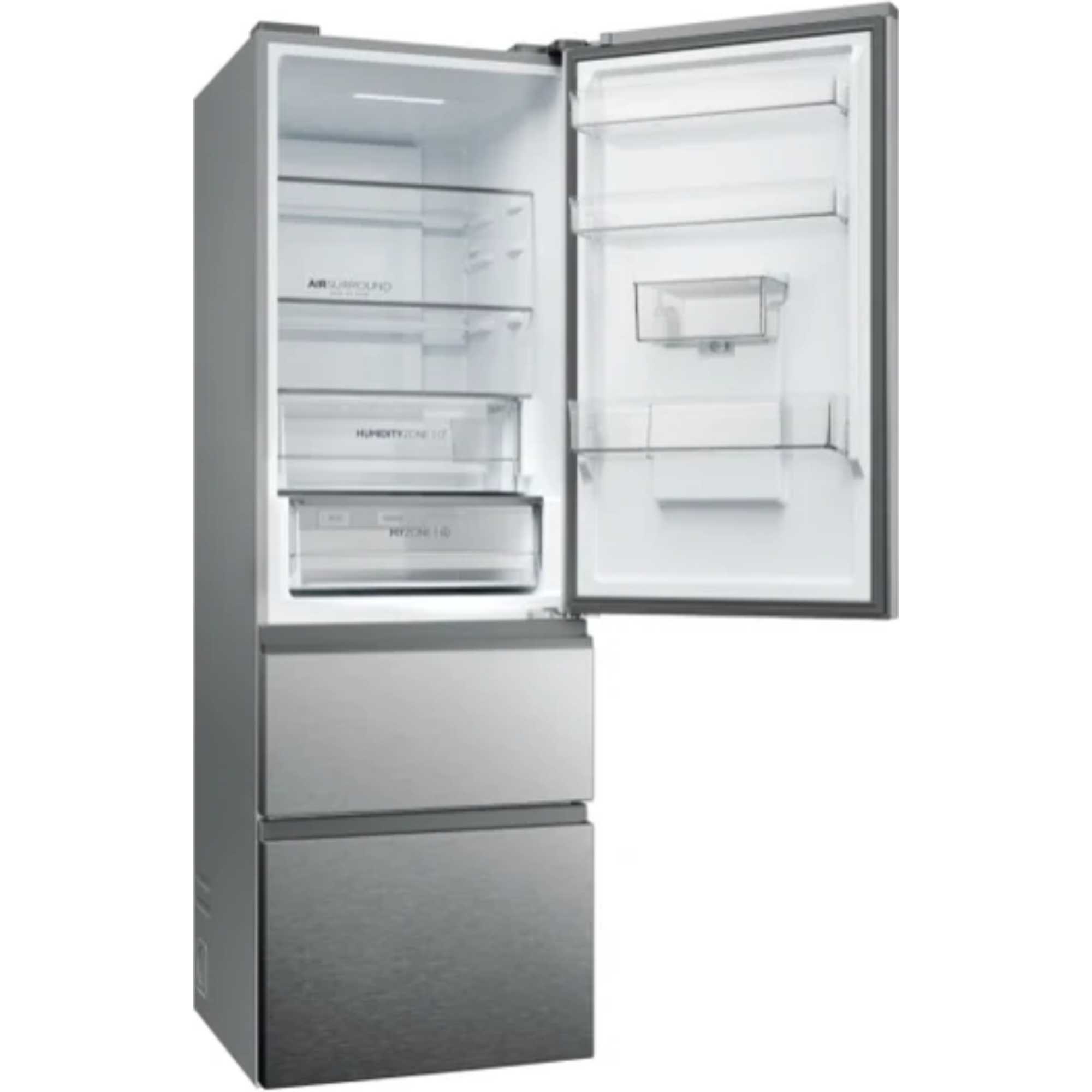 2D 60 Series 5 Fridge Freezer 60/40 Total No Frost - Gentle Silver - HTW5618EWMG
