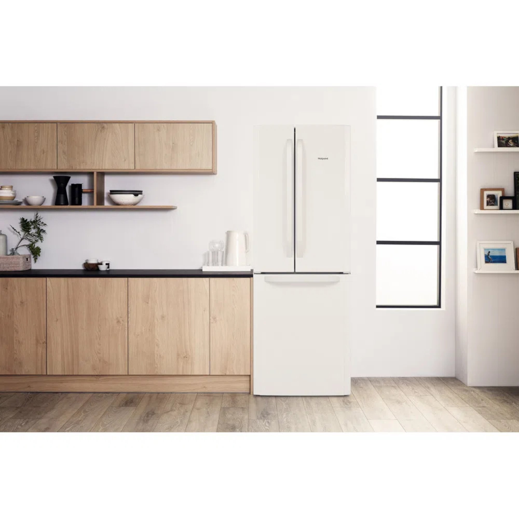 FFU3D W1 Frost Free Fridge Freezer - White