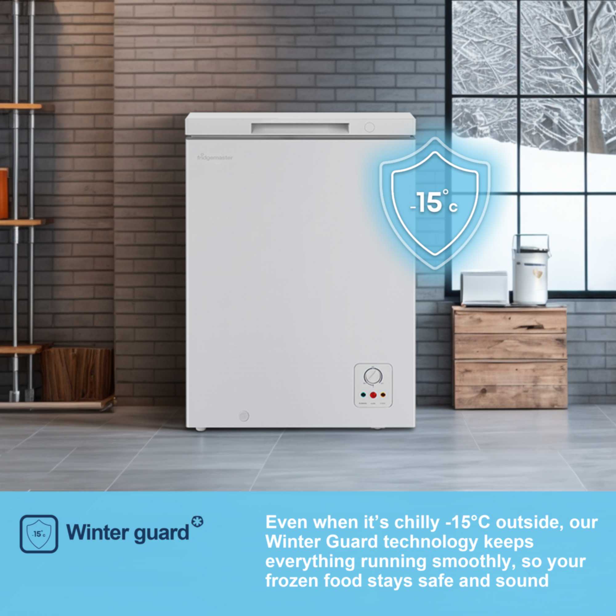 MCF100E 97L Chest Freezer