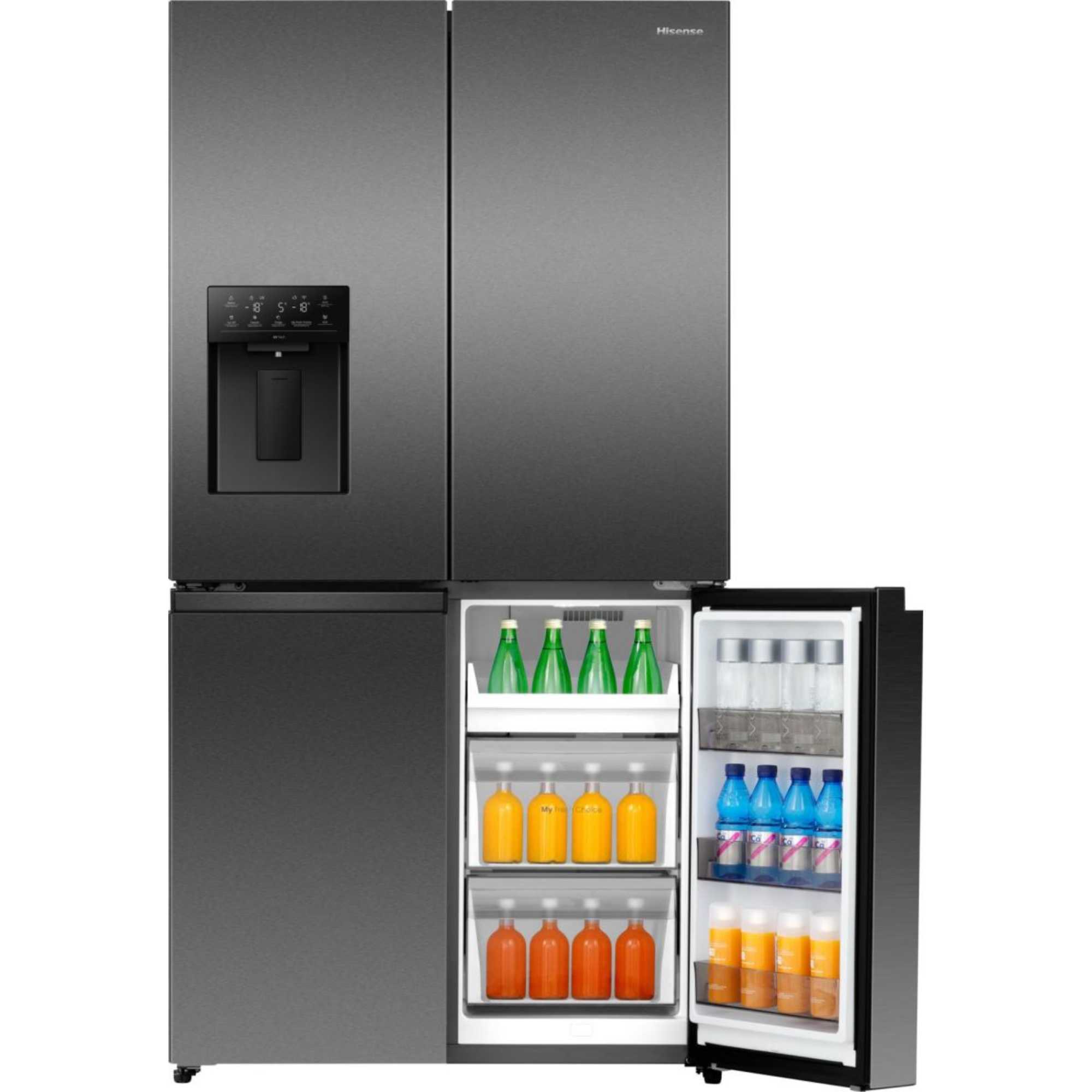 American Style Fridge Freezer 60/40 Total No Frost - Black - RQ5P640SYKD