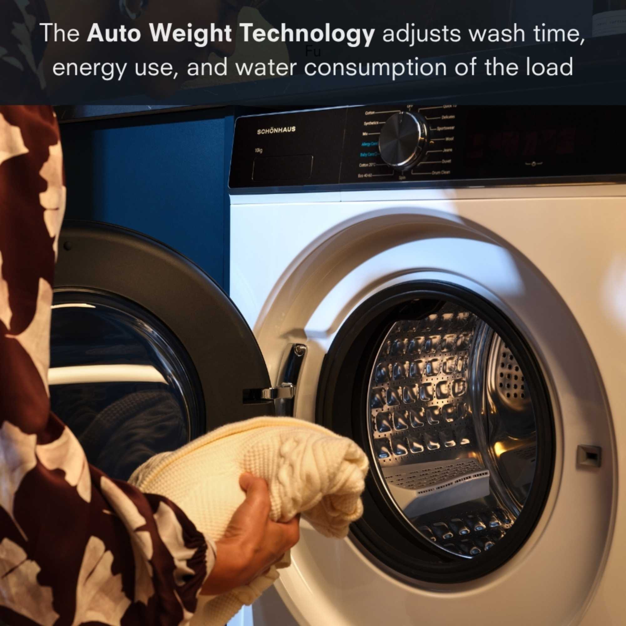 10kg 1400rpm Washing Machine - WMSF011014AW
