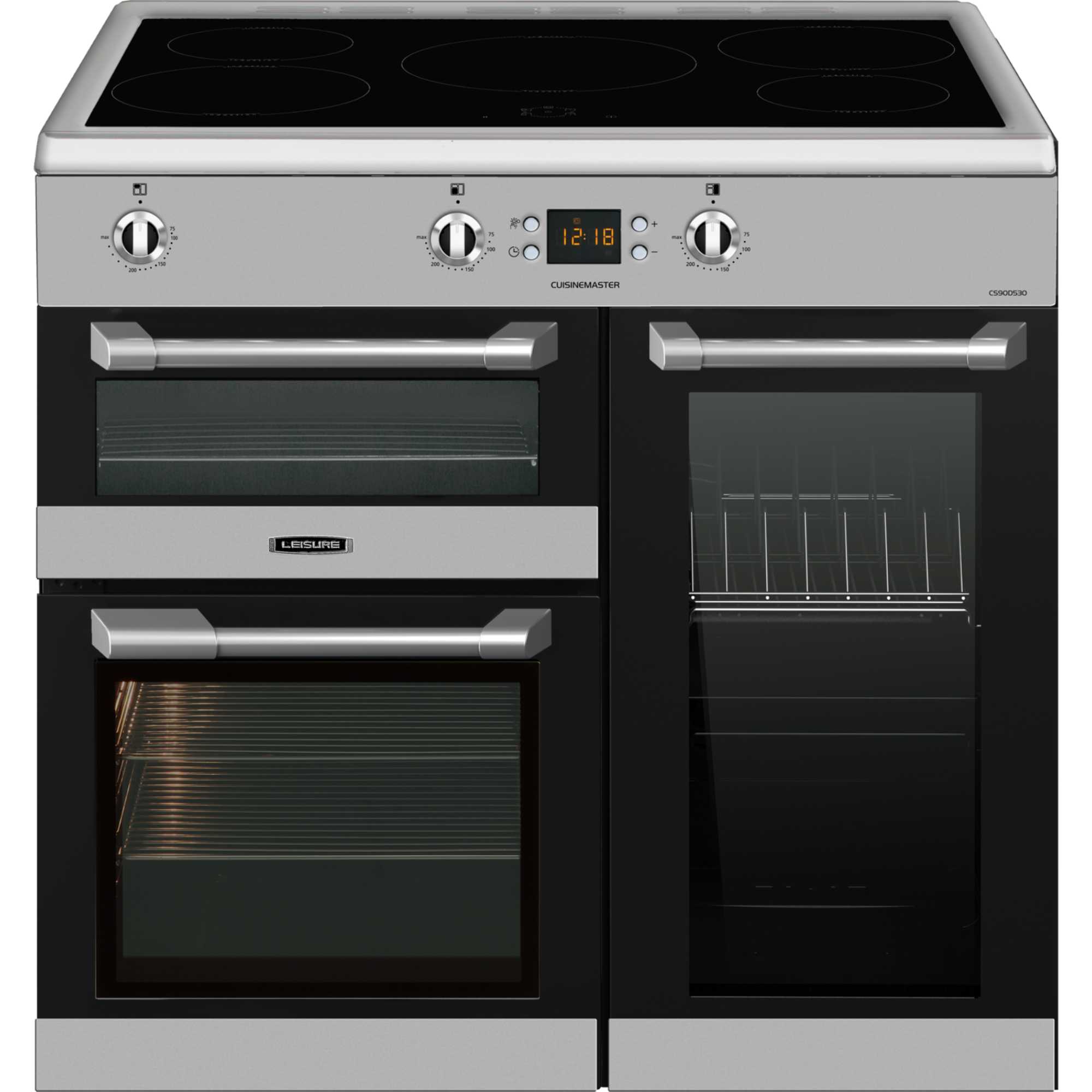Cuisinemaster 90cm Electric Range Cooker - CS90D530X
