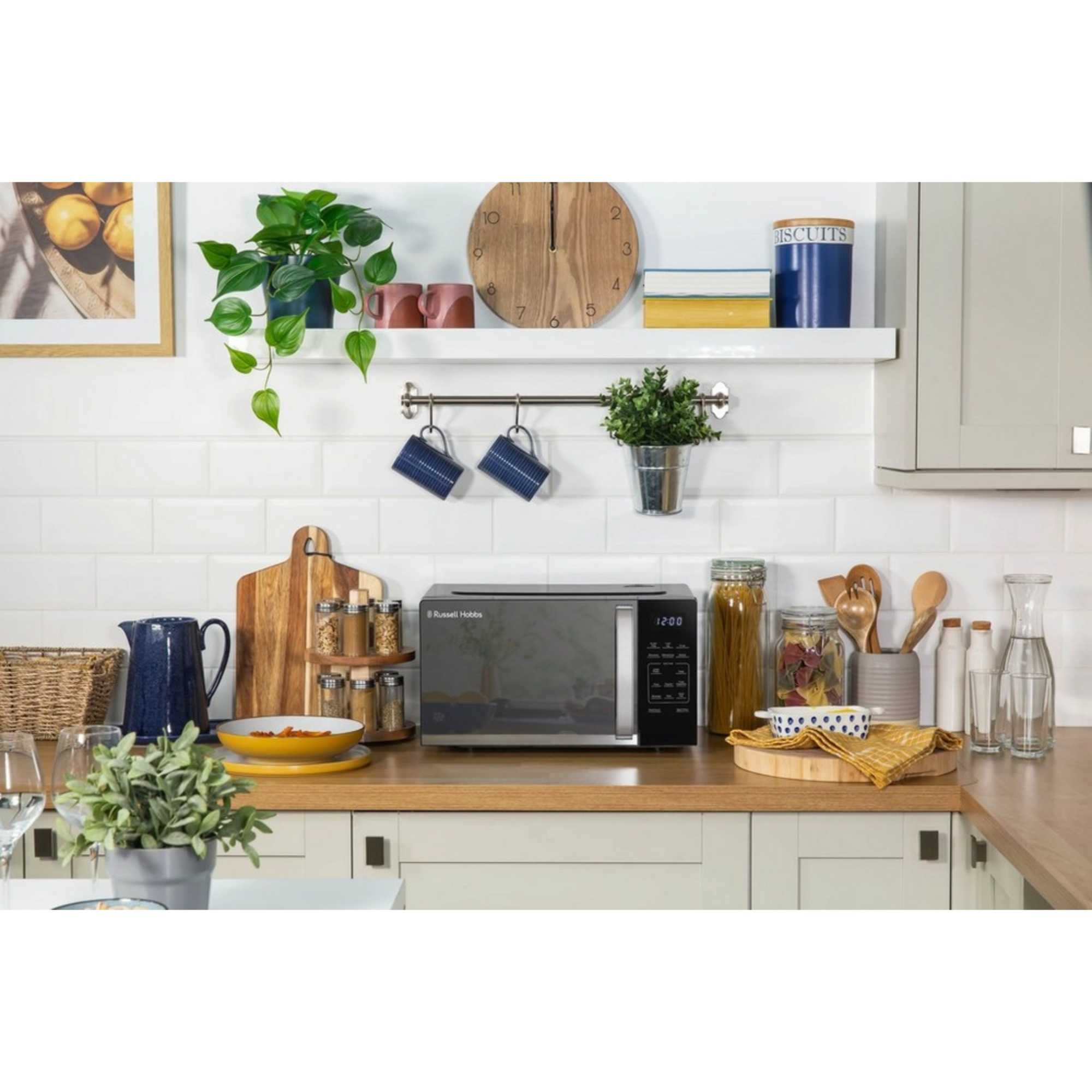 RHMT2045B 20 Litre Touch Control Digital Microwave - Black