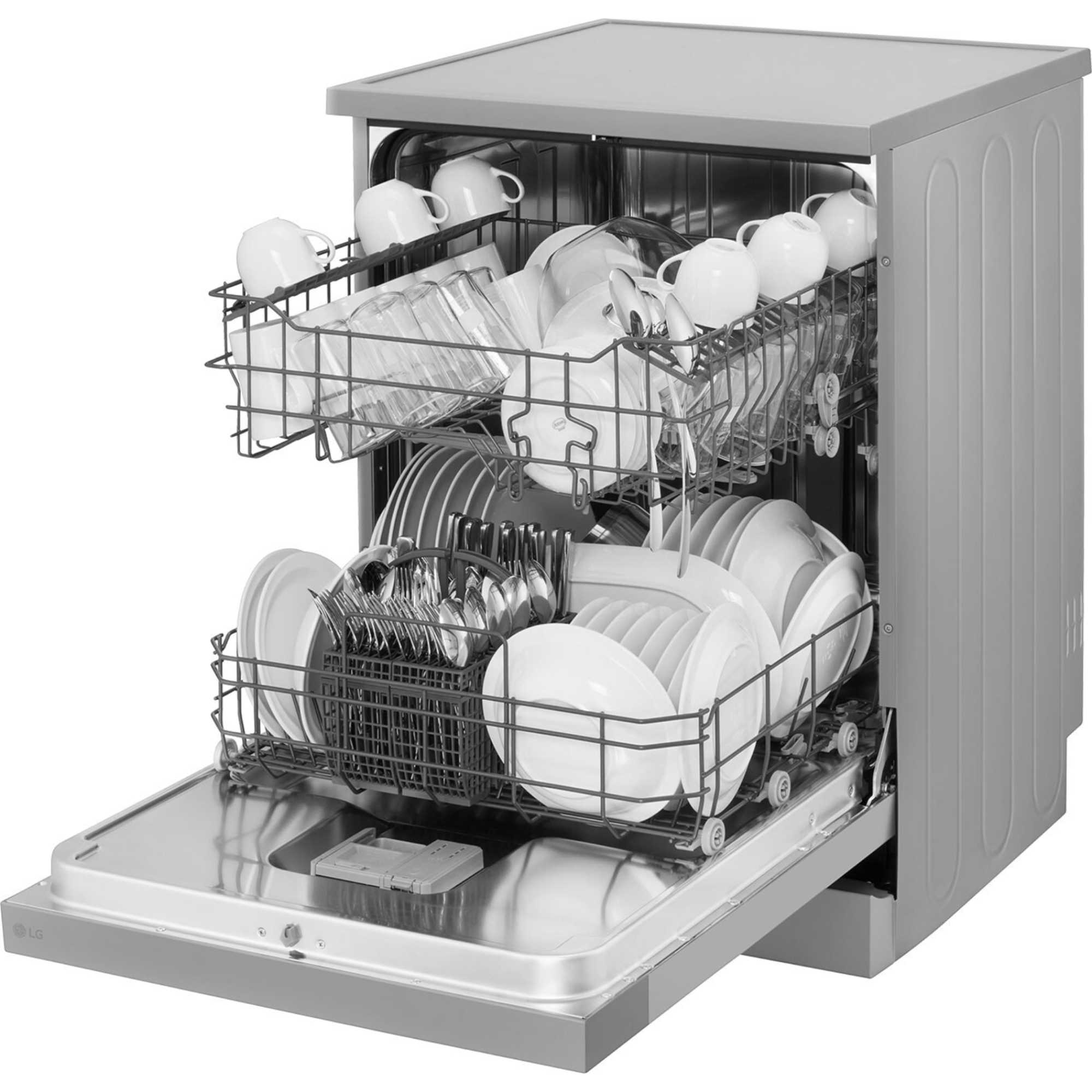 DF030FL 13 Place Setting Dishwasher - Silver