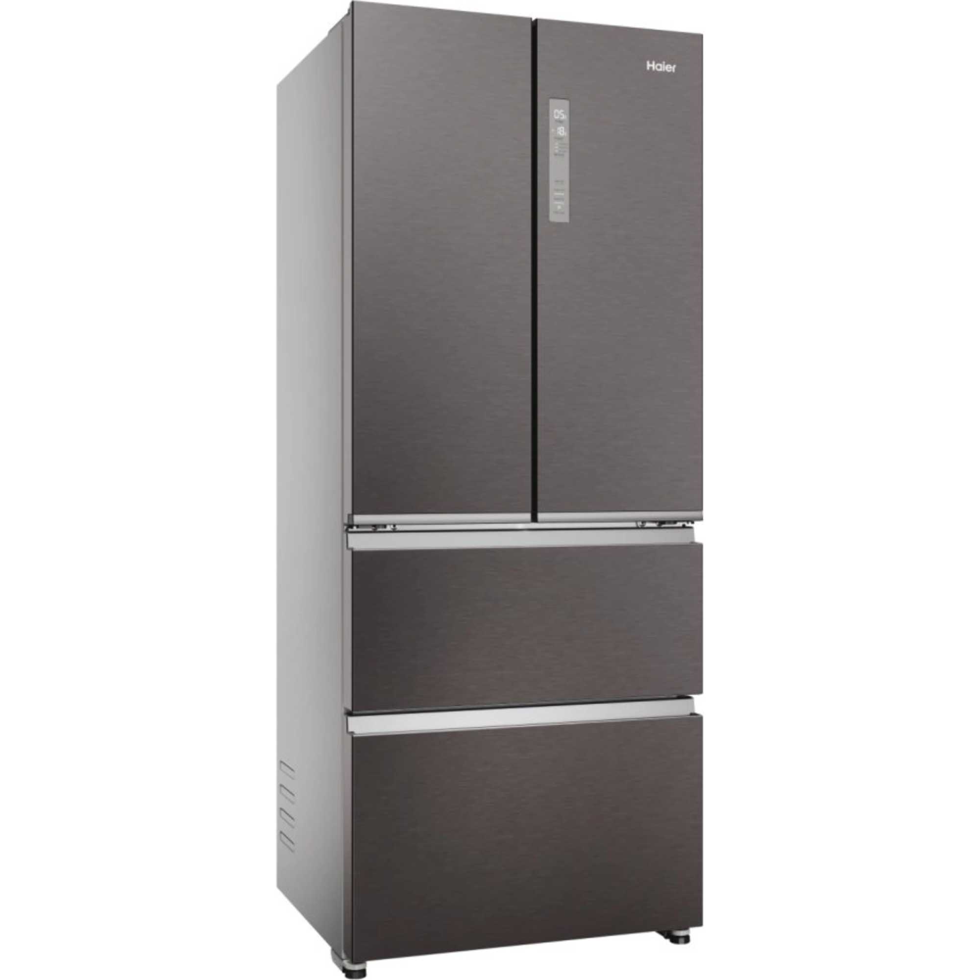HFR3718ENMD American Style Fridge Freezer 60/40 No Frost - Dark Inox