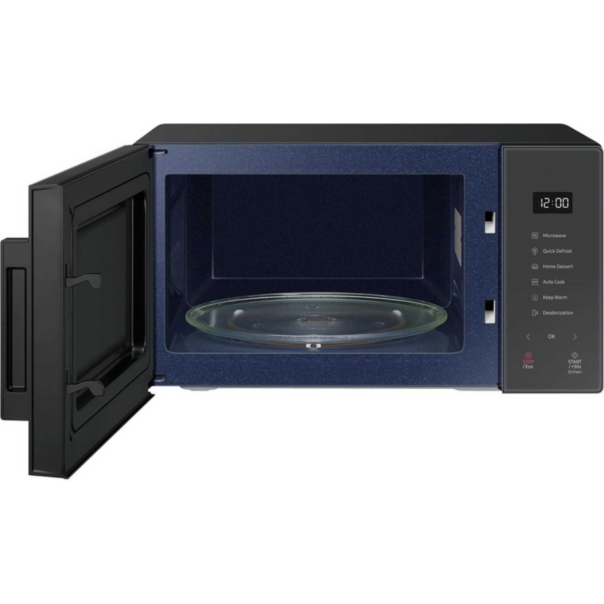 MS23T5018ACEU 23L Solo Microwave 800w 20 Programmes - Black