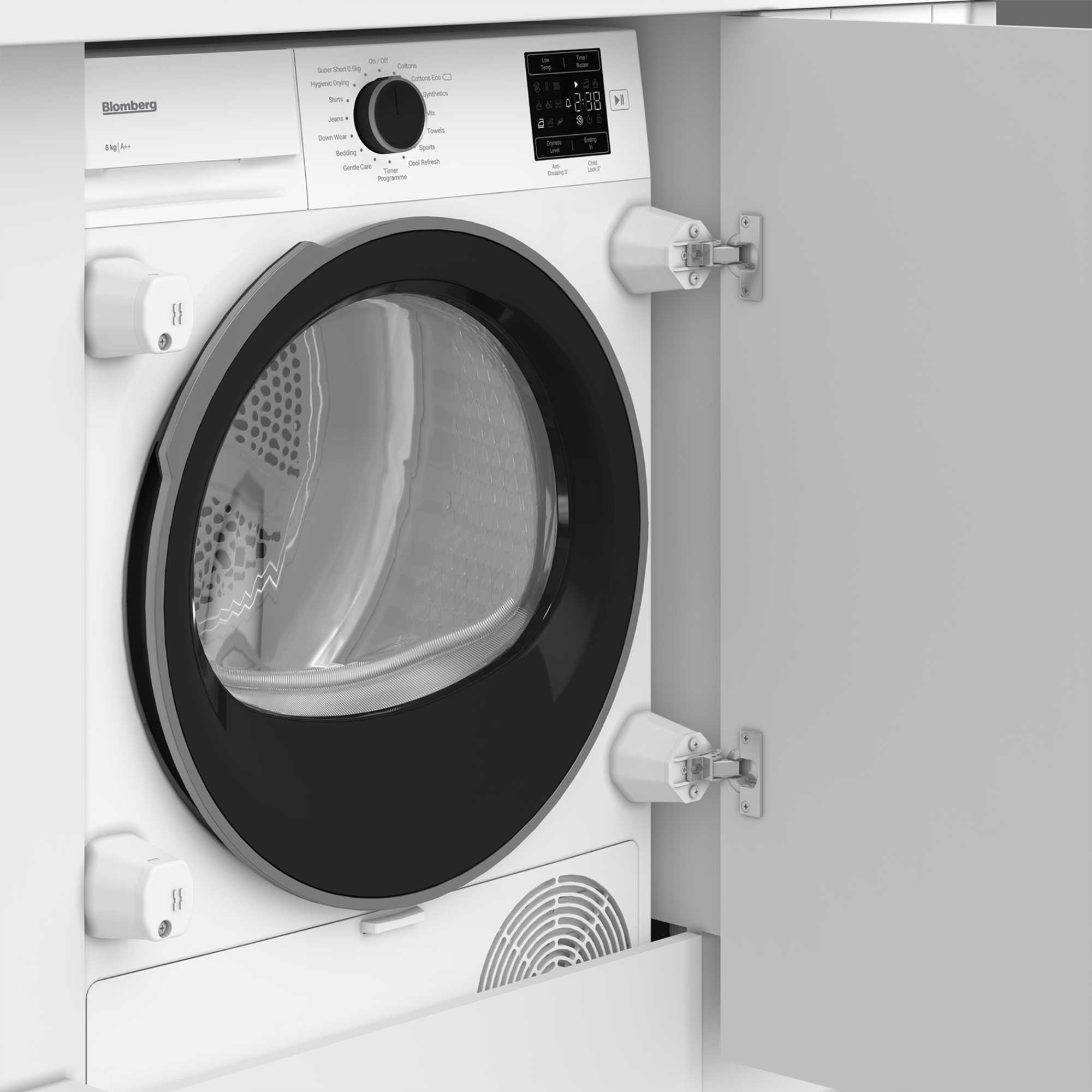 8kg Integrated Heat Pump Dryer - LTDIP08310