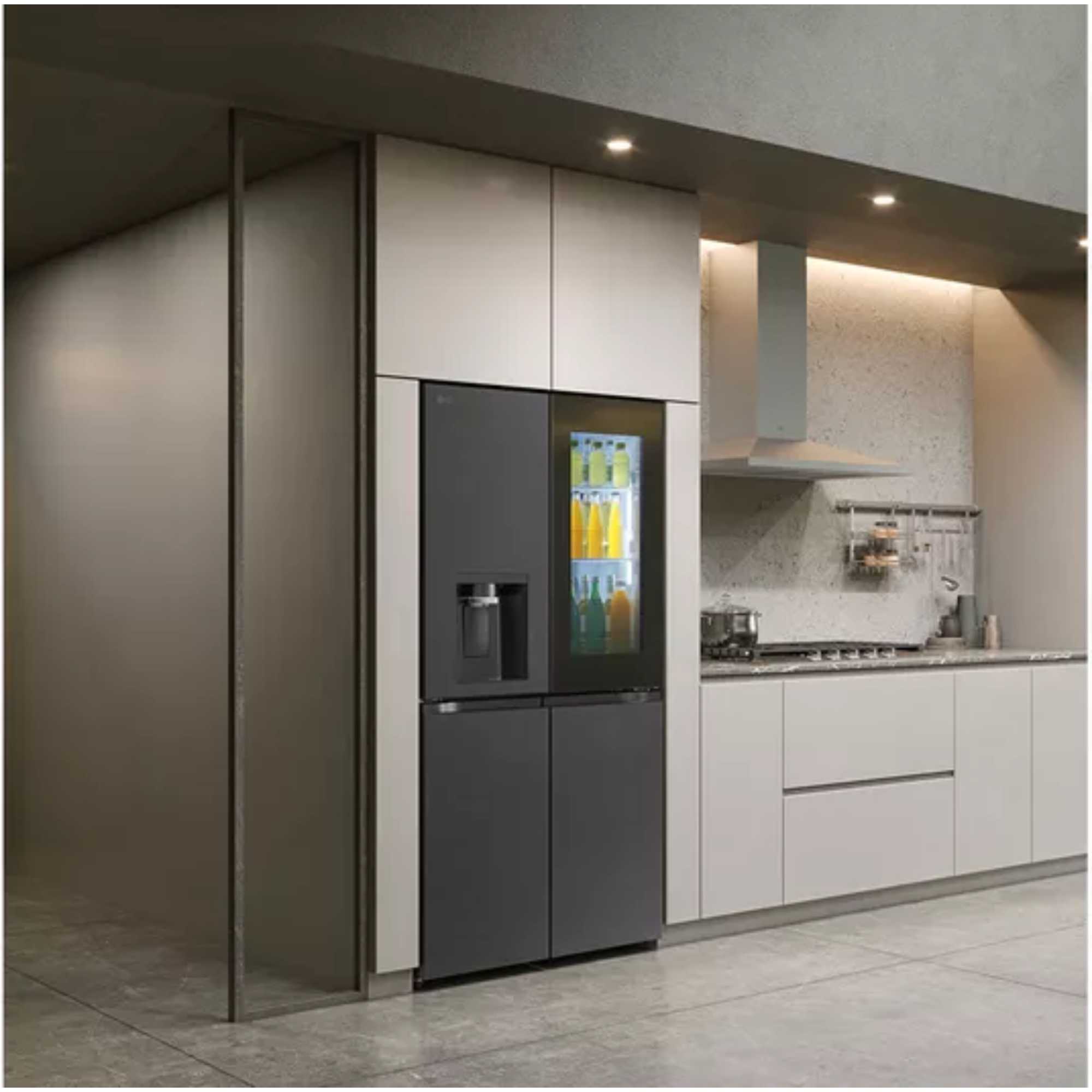American Style Fridge Freezer 50/50 InstaView - GSXE80EVBE
