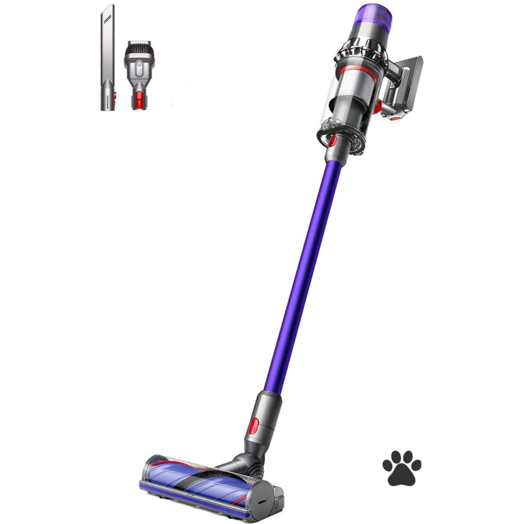 Dyson V11 Advanced Vacuum Cleaner, Nickel/Purple