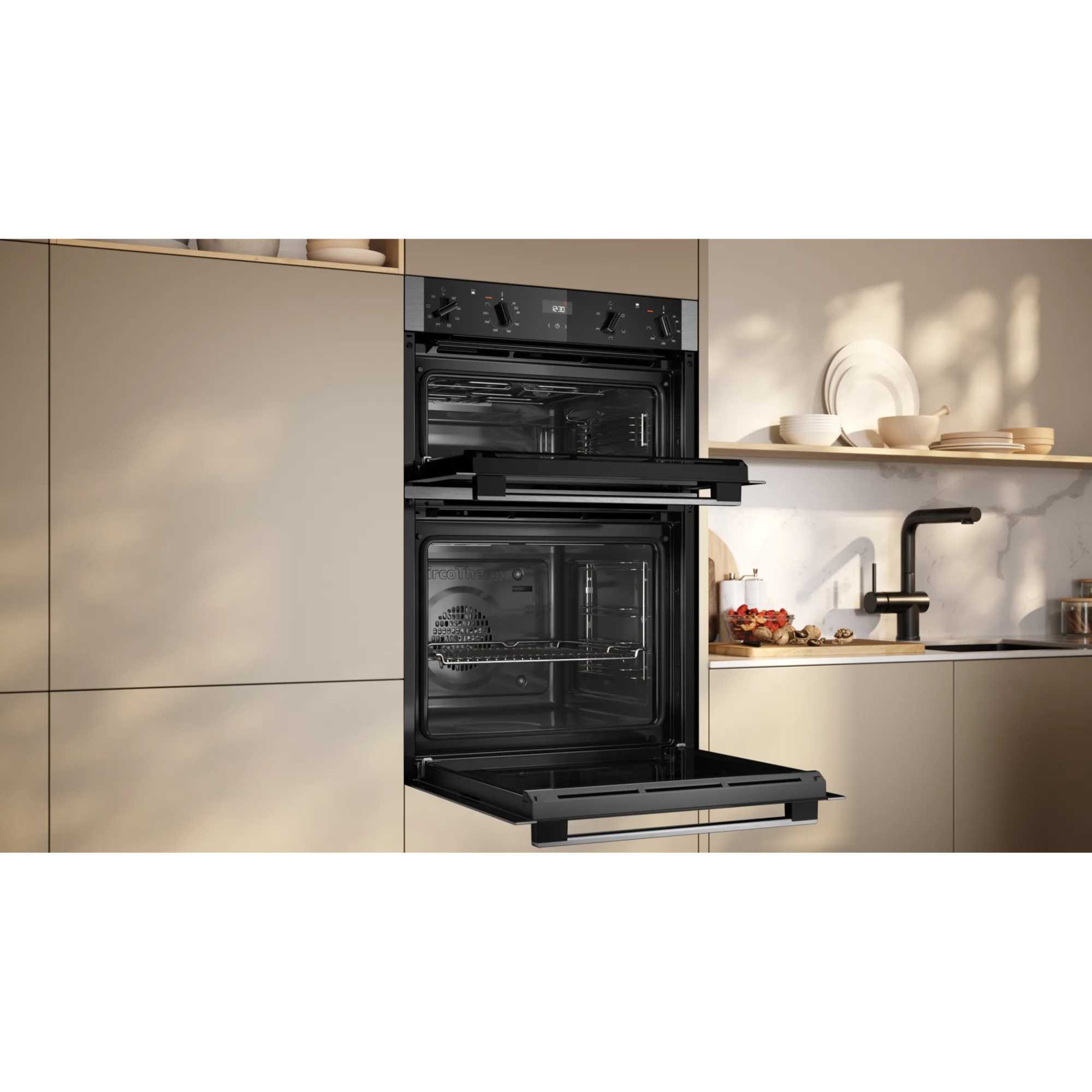 U1ACE2AN3B N 50 CircoTherm Built-In Double Oven - Stainless Steel