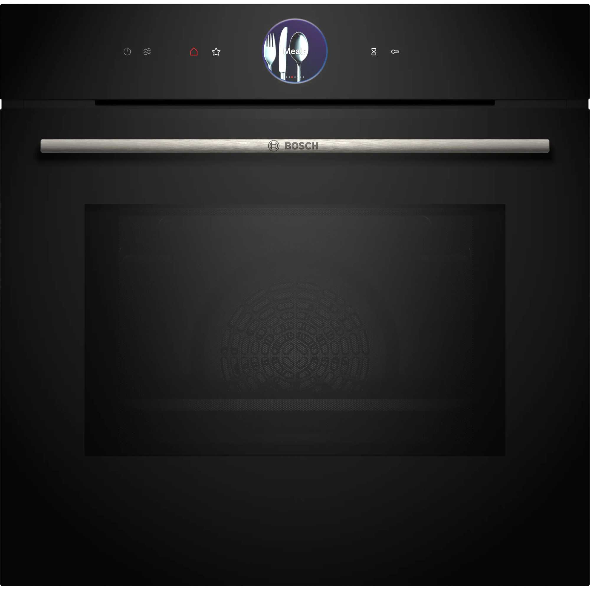 Series 8 HMG7764B1B Built-In Smart Single Oven with Microwave Function - Black