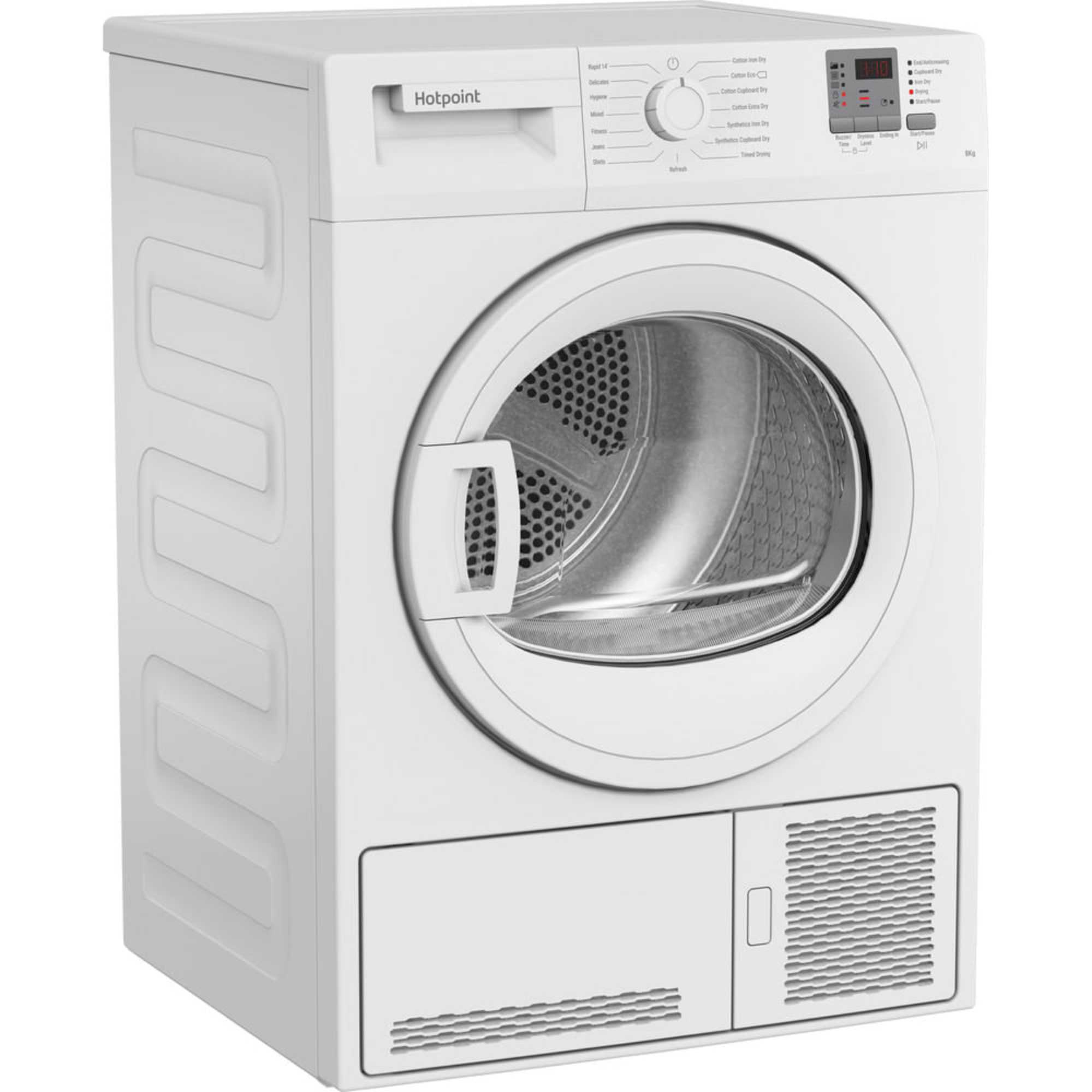 CHDC82WWGDUK 8kg Condenser Tumble Dryer - White