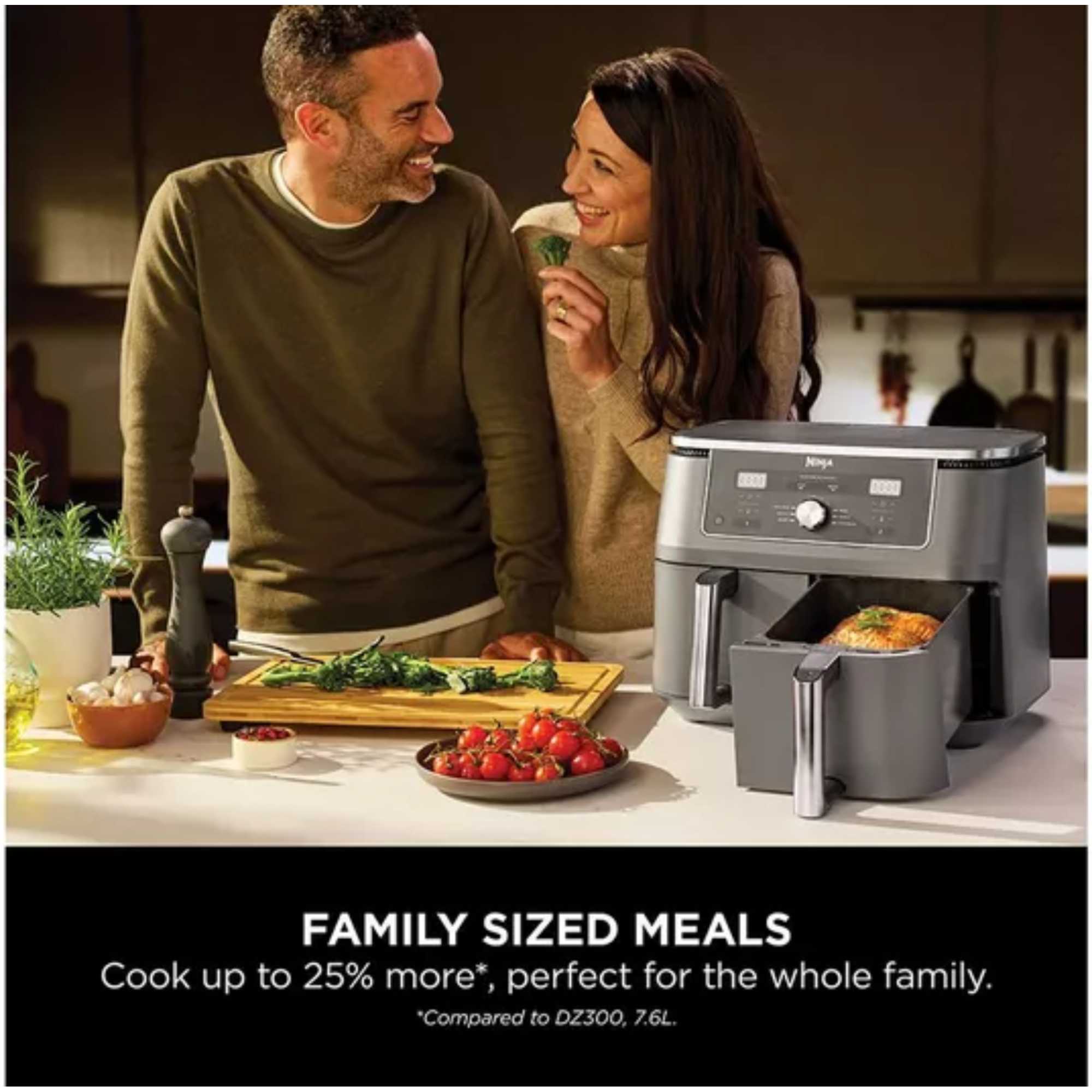 DZ400UK Max 6-in-1 DUal Zone Air Fryer 9.5L - Black