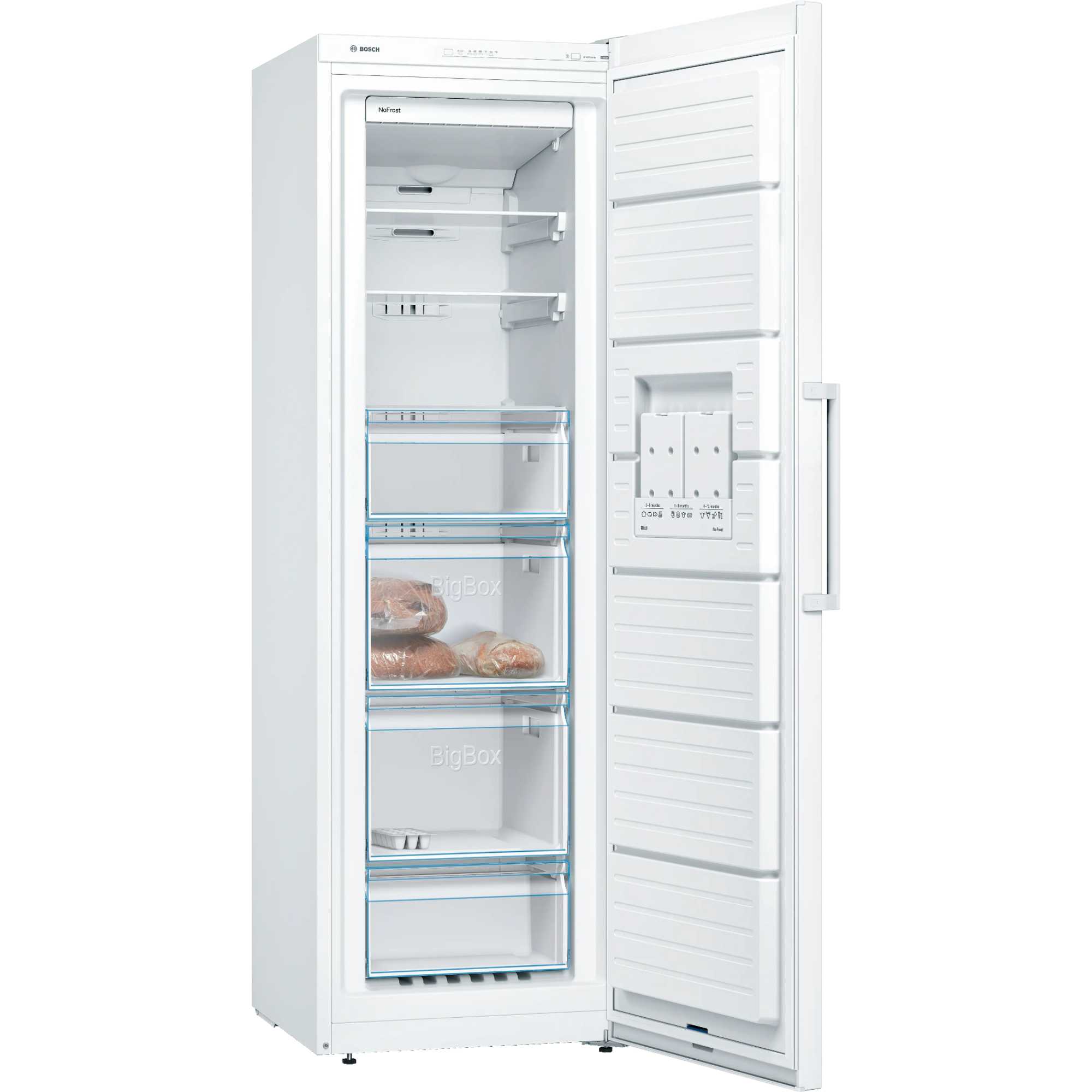GSN36VWEPG Series 4 242l NoFrost Tall Freezer - White