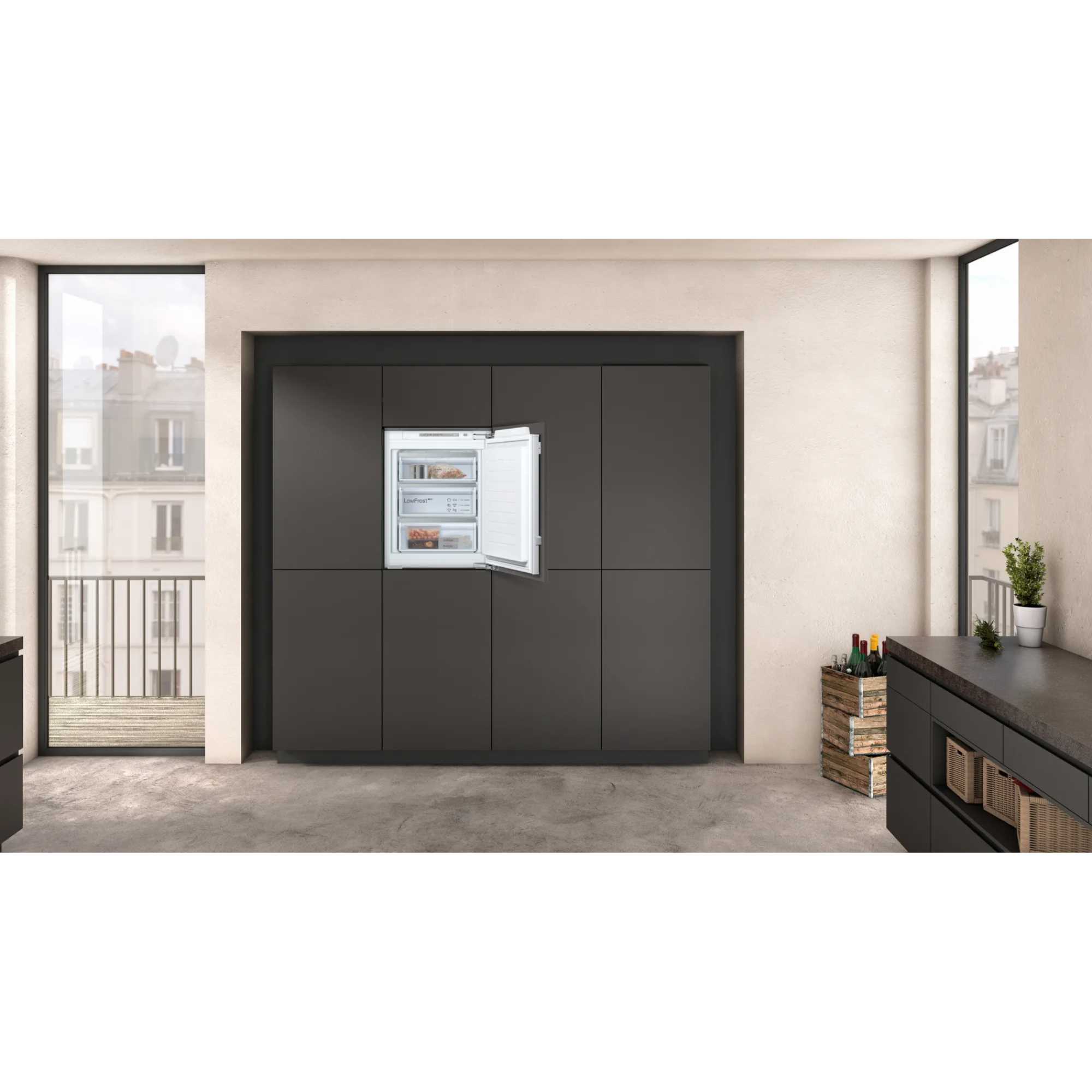 GI1113FE0 N50 72l Low Frost Built-In Freezer