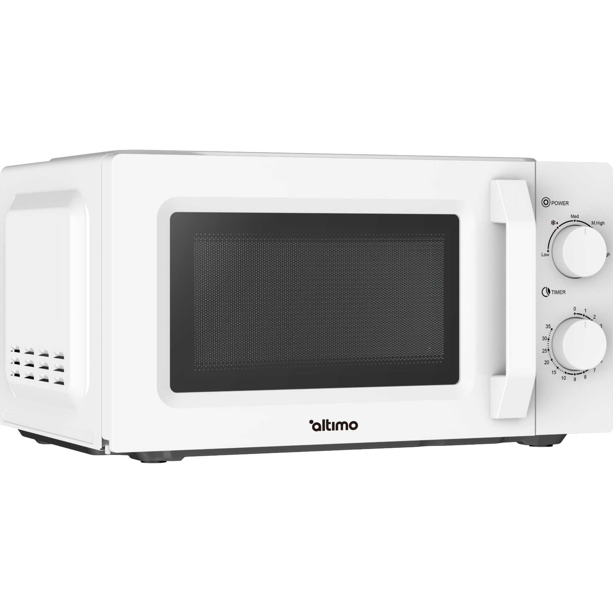 MMW701WG2 Compact Manual Control Microwave with Turntable - White