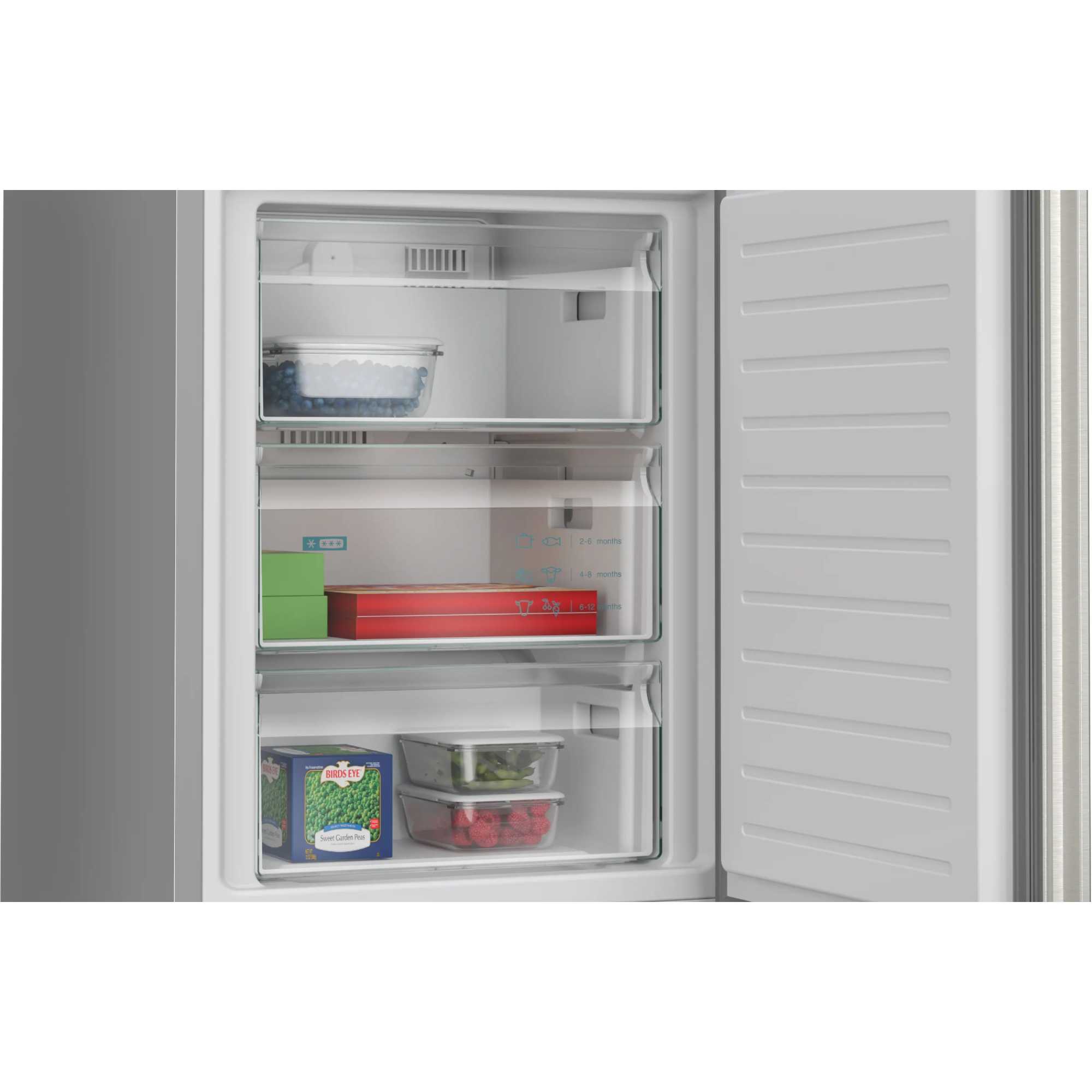 KG39NXIBF iQ300 363l Total noFrost Fridge Freezer - Inox