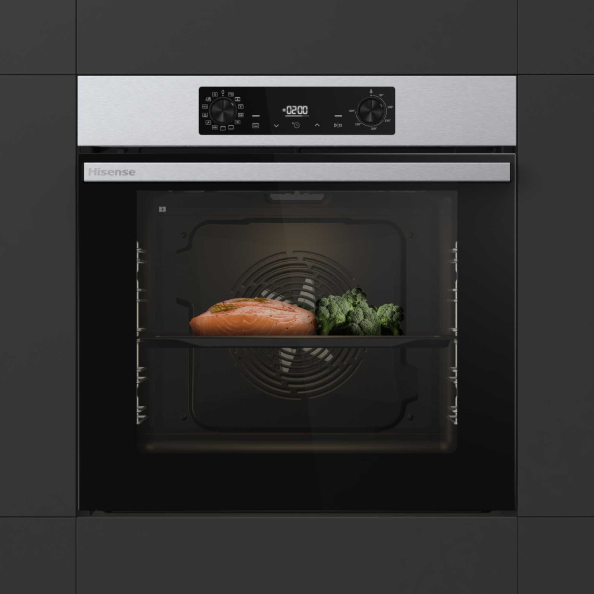 BI626PXUPUK Hi4 Multisystem 60cm Oven - Stainless Steel