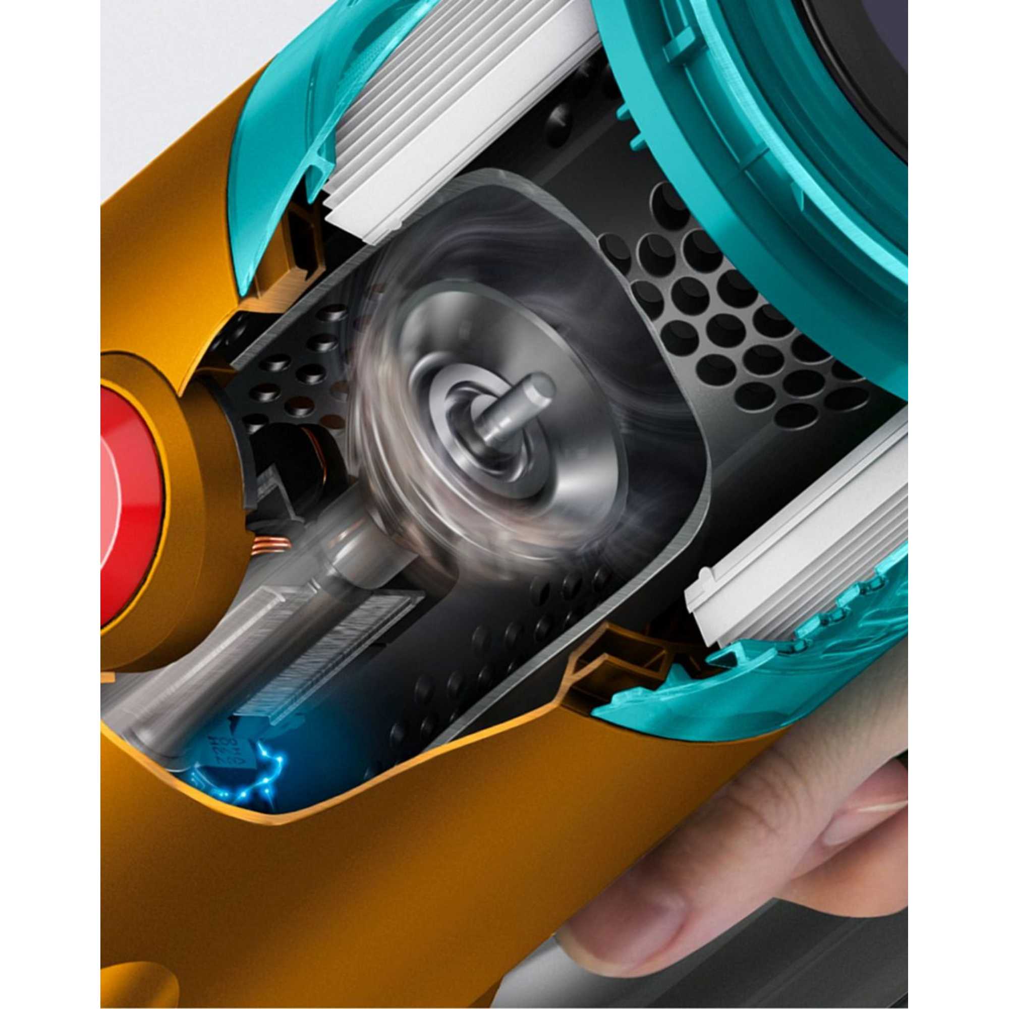V12s Detect Slim Submarine, yellow/nickel
