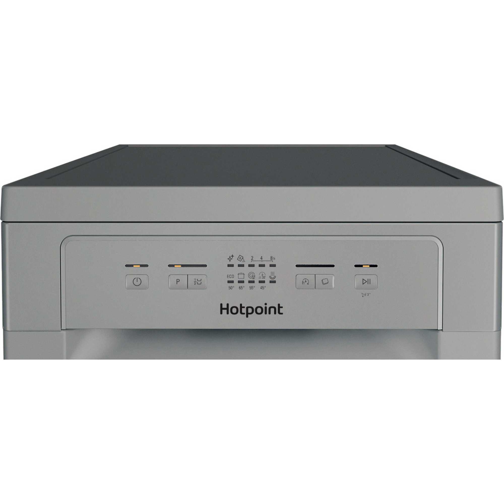 HP2FE10CS90SUK 45cm 10 Place Settings Slimline Dishwasher - Silver